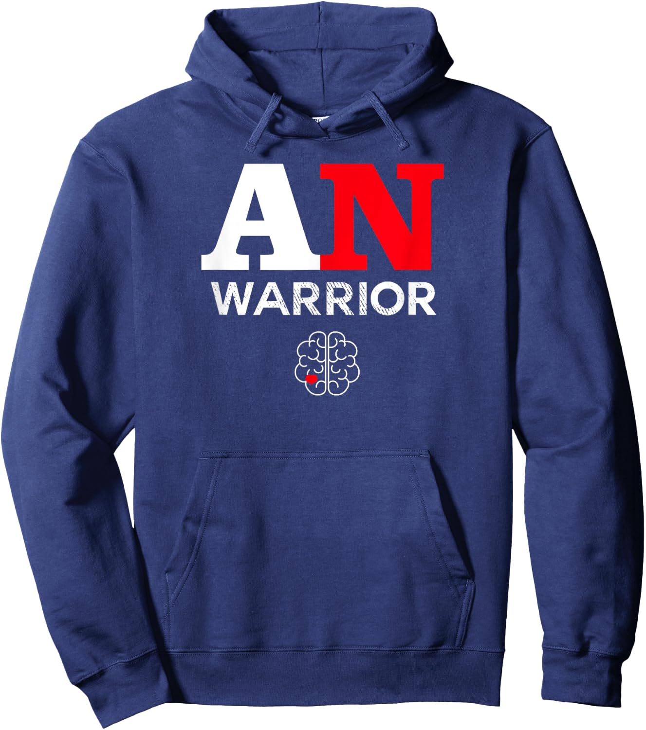 Brain Tumor Awareness Acoustic Neuroma Fighter Gift Hoodie - Hoodie | Navy