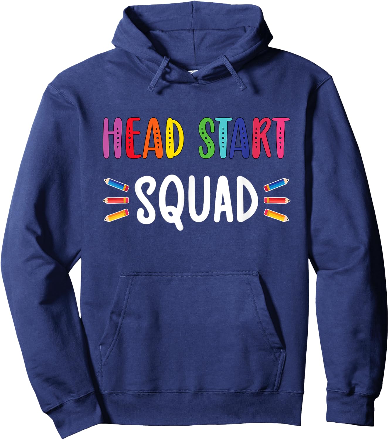 Head Start Squad Early Childhood Educator Head Start Crew Hoodie - Hoodie | Navy