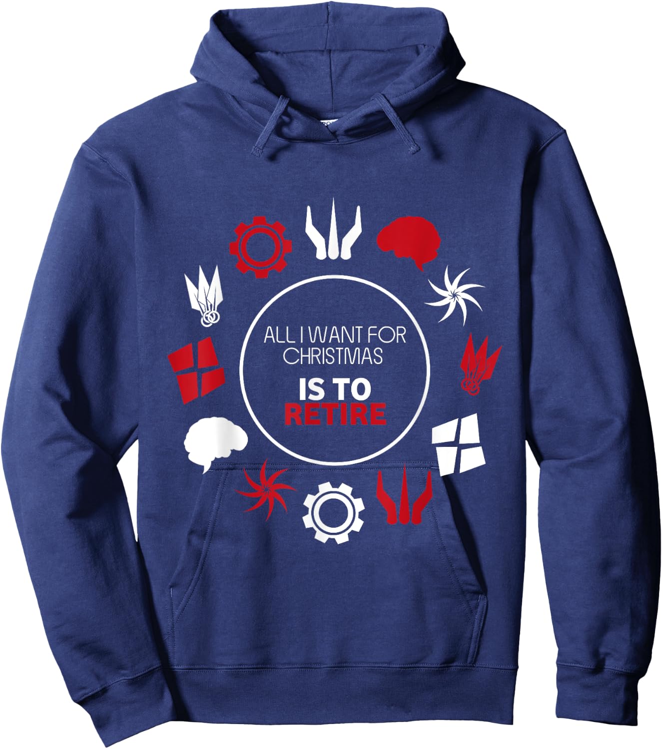Christmas Gloomhaven - Christmas Board game clothing Hoodie - Hoodie | Navy