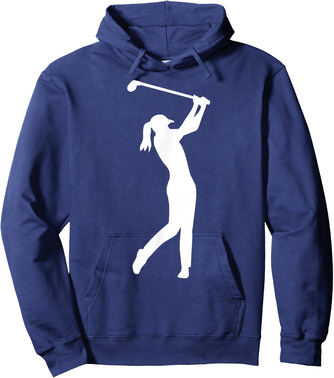 Golf woman girl Hoodie - Hoodie | Navy