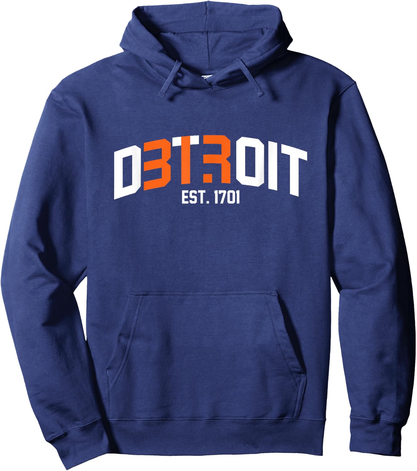 Detroit 313 Unique Design Hoodie - Hoodie | Navy