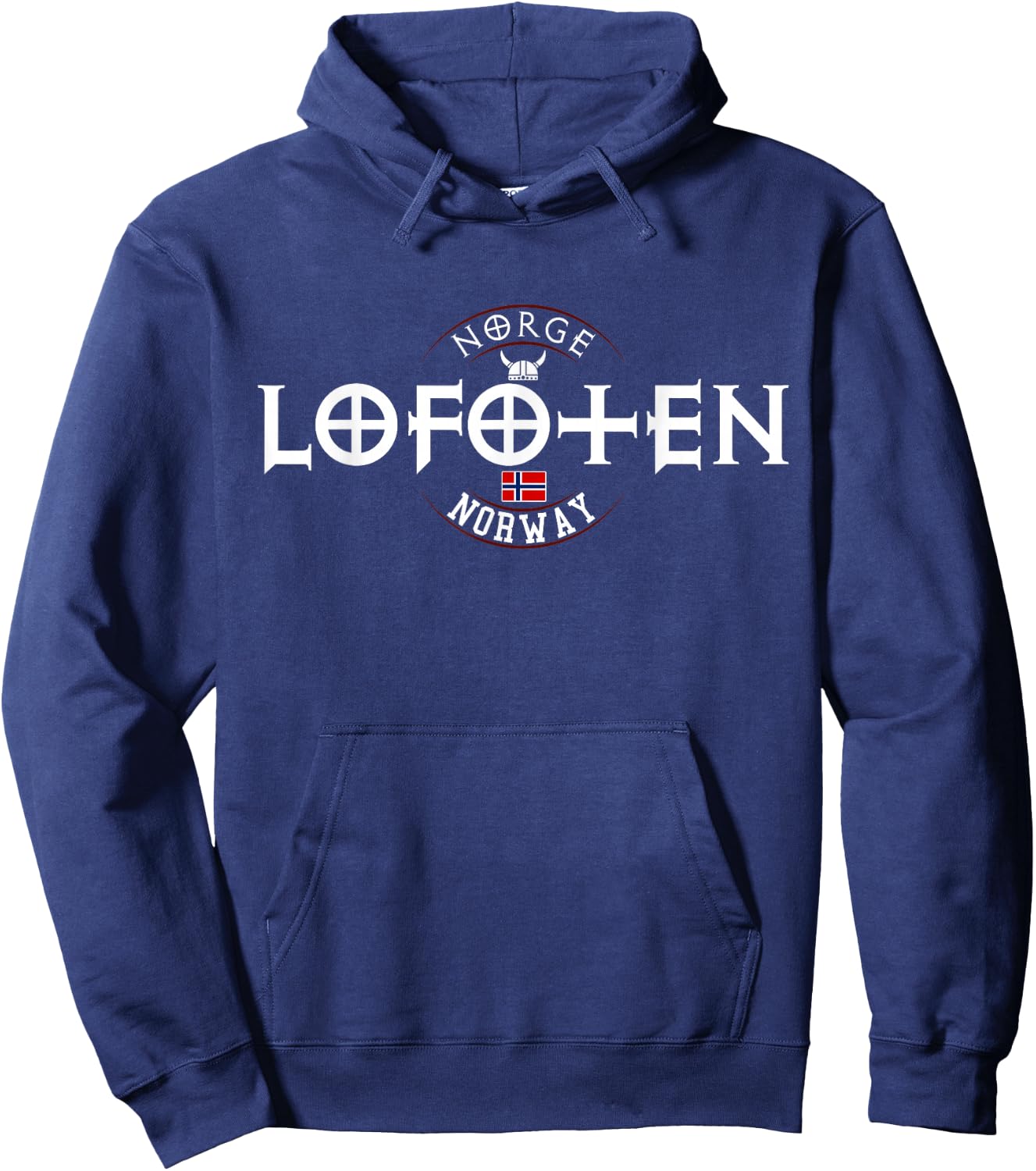 Lofoten Norway Norge Hoodie - Hoodie | Navy