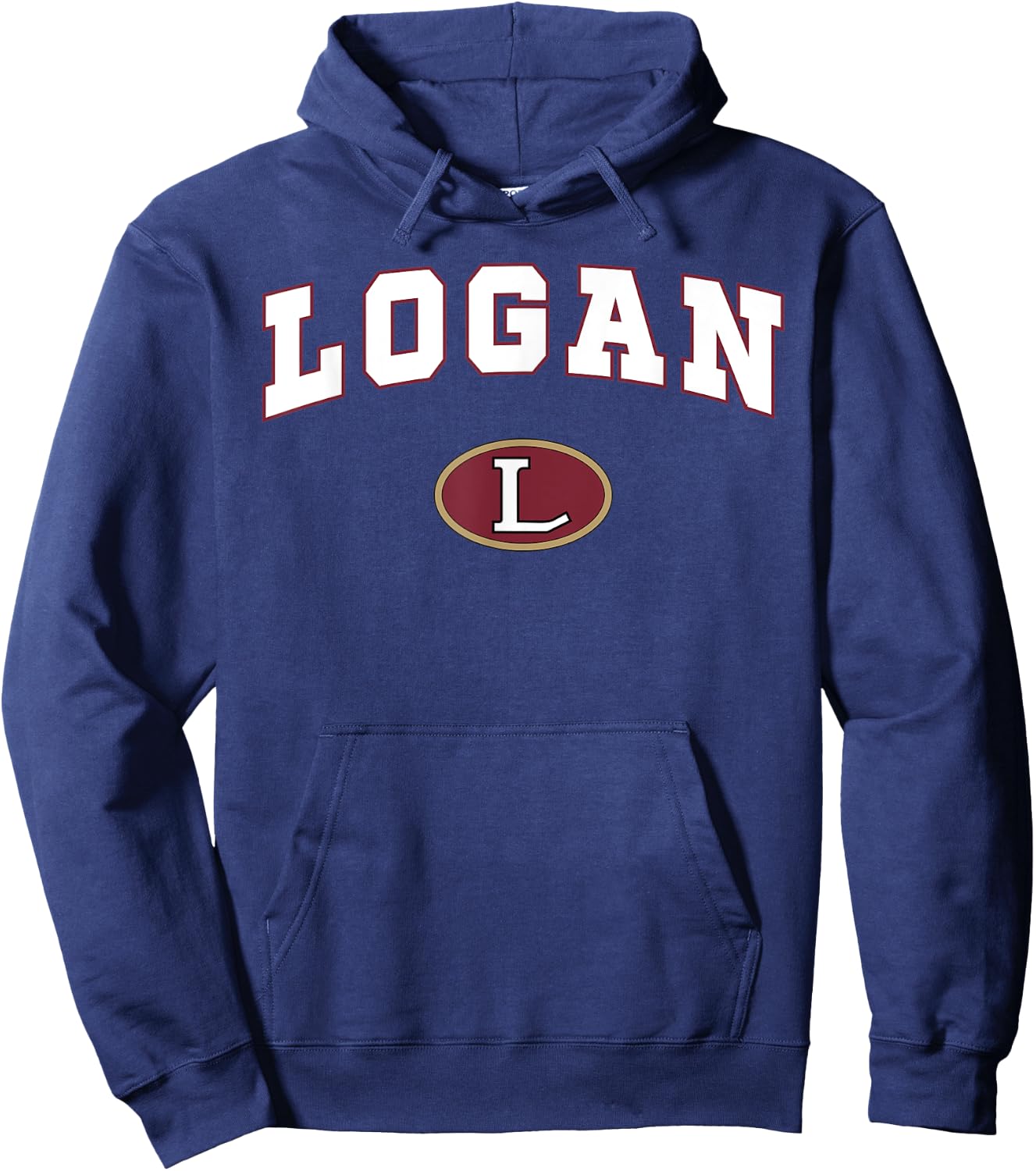 Logan High School Grizzlies Hoodie - Hoodie | Navy