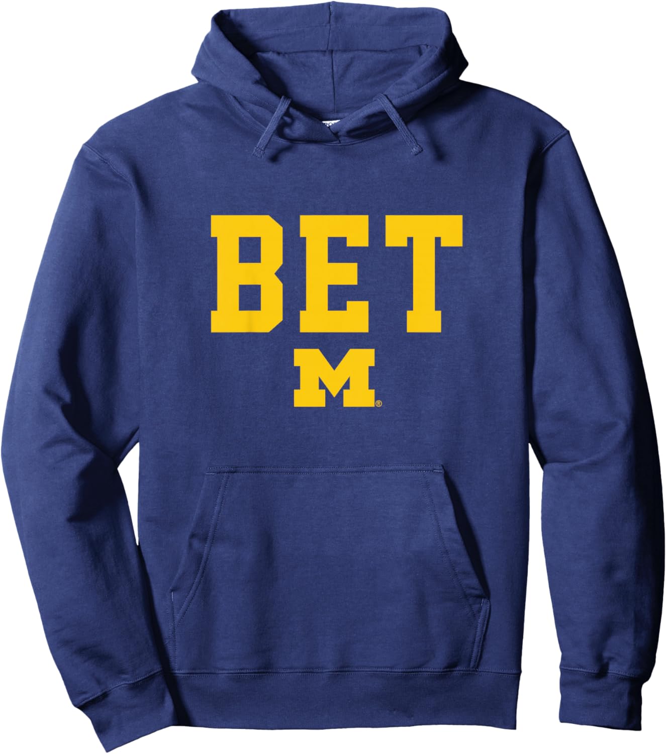 Kids University of Michigan Wolverines U of M BET Hoodie - Hoodie | Navy