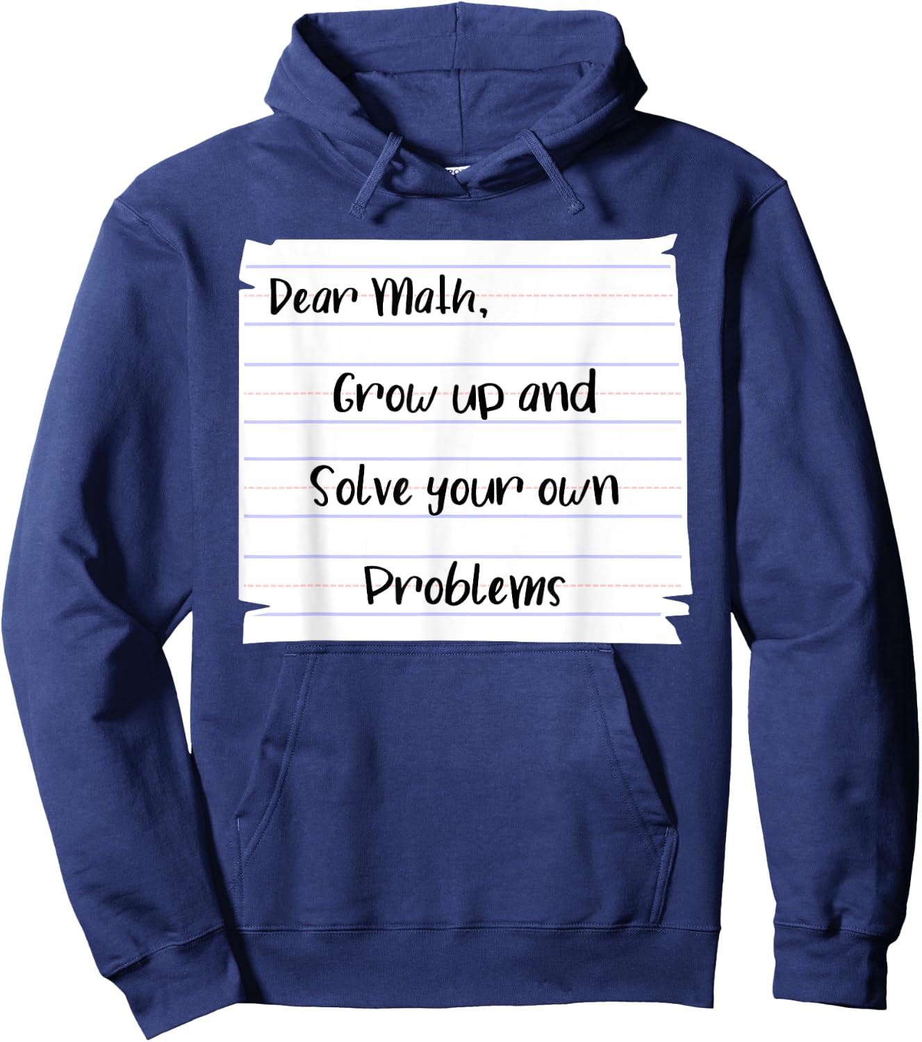 Mathematical Skill Problem Solving Math Learning Calculation Hoodie - Hoodie | Navy