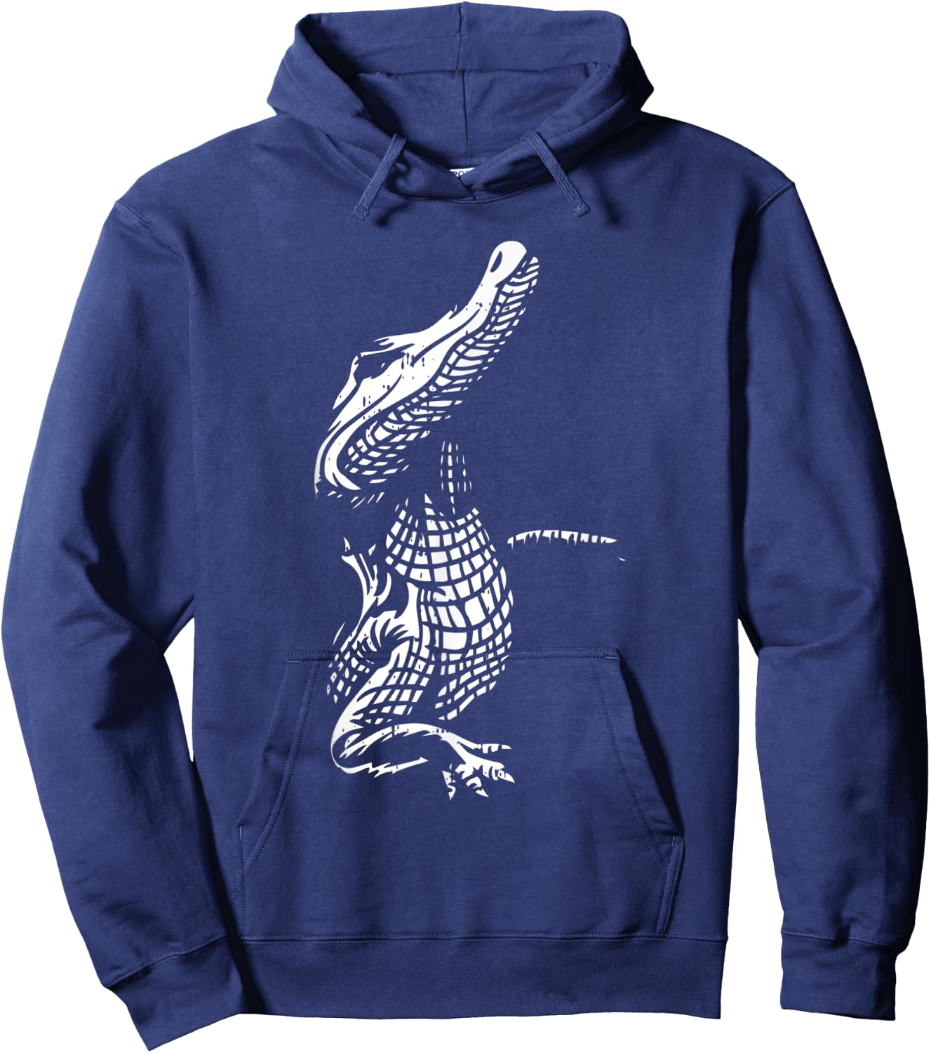 Crocodile Reptile Croc Wild Zoo Cool Animal Lover Gift Hoodie - Hoodie | Navy