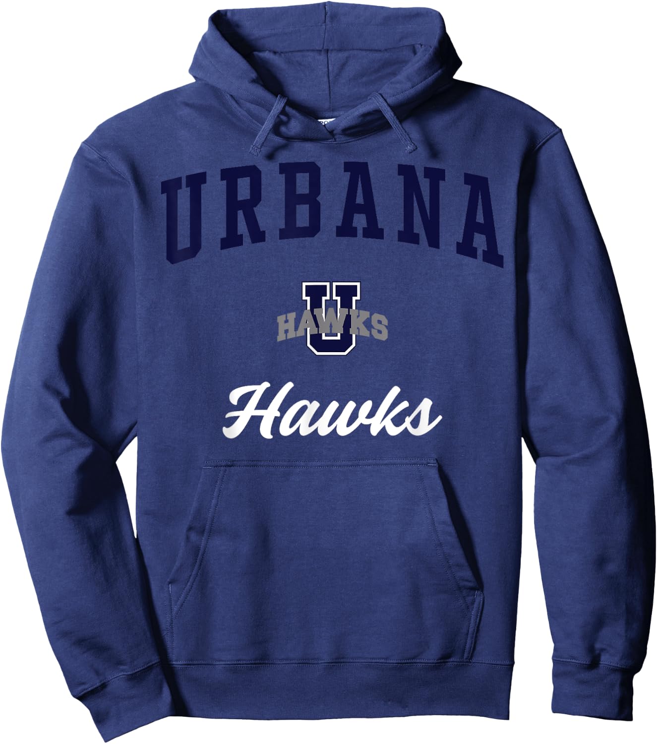 Urbana High School Hawks Hoodie - Hoodie | Navy