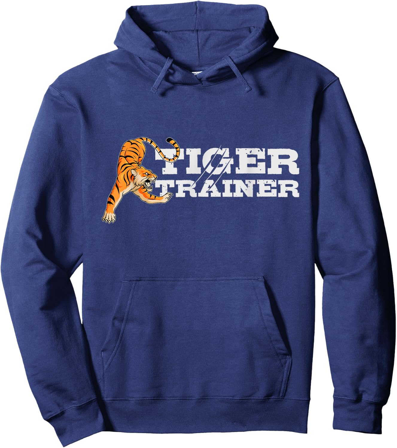 Tiger trainer shirt - Fun Halloween Costume Gift Kids Adult Hoodie - Hoodie | Navy