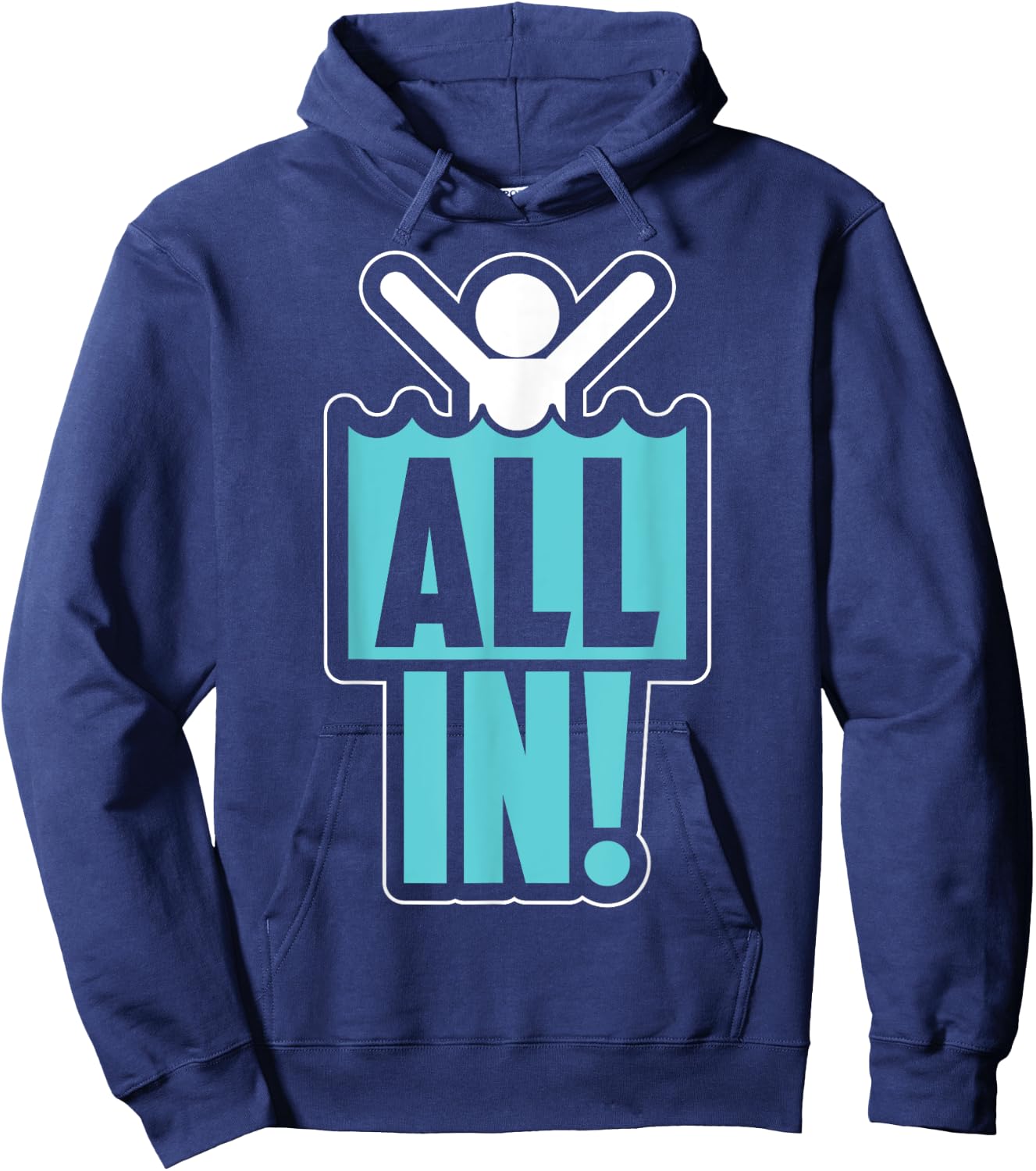 Funny Christian Baptism Gift | Cute Christening Boys Girls Hoodie - Hoodie | Navy