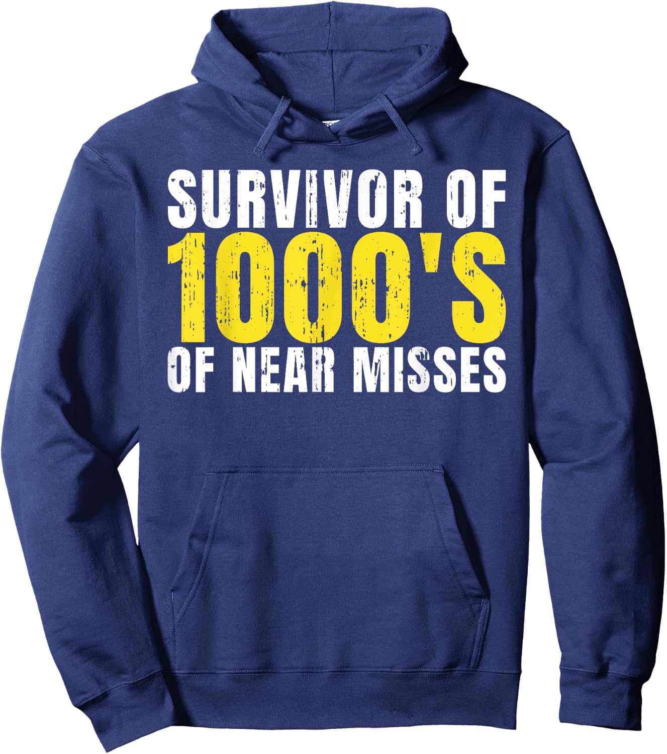 Survivor of 1000s of near Misses Driving Instructor Hoodie - Hoodie | Navy