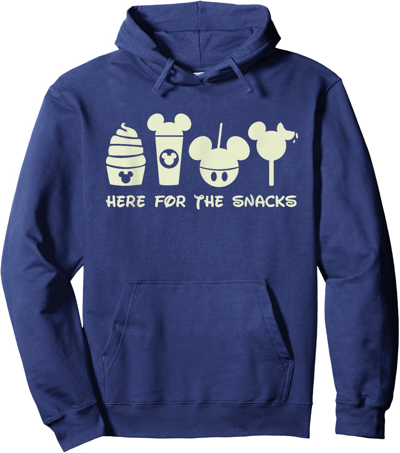 I'm Here For The Snacks, Snacks Goals, Snackgoals Hoodie - Hoodie | Navy