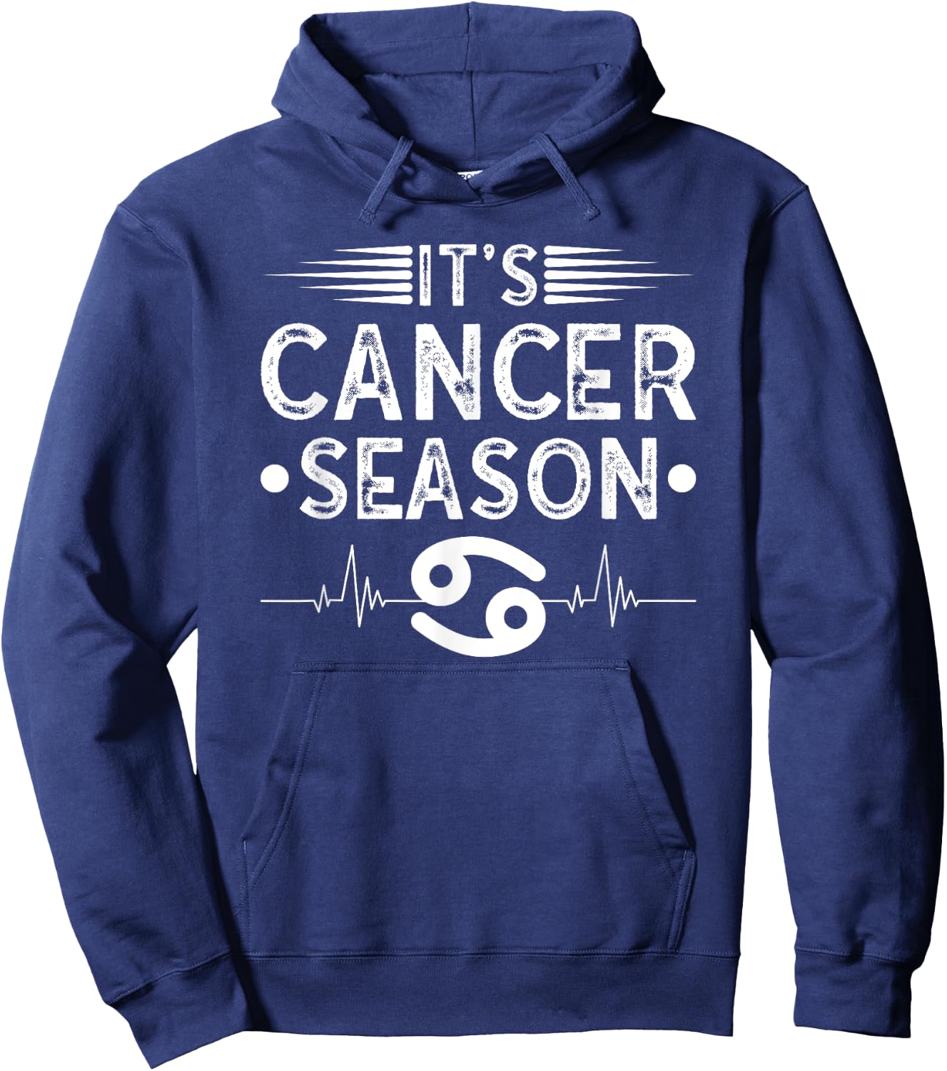 Cancer Season Horoscope Astrology Zodiac Sign Hoodie - Hoodie | Navy