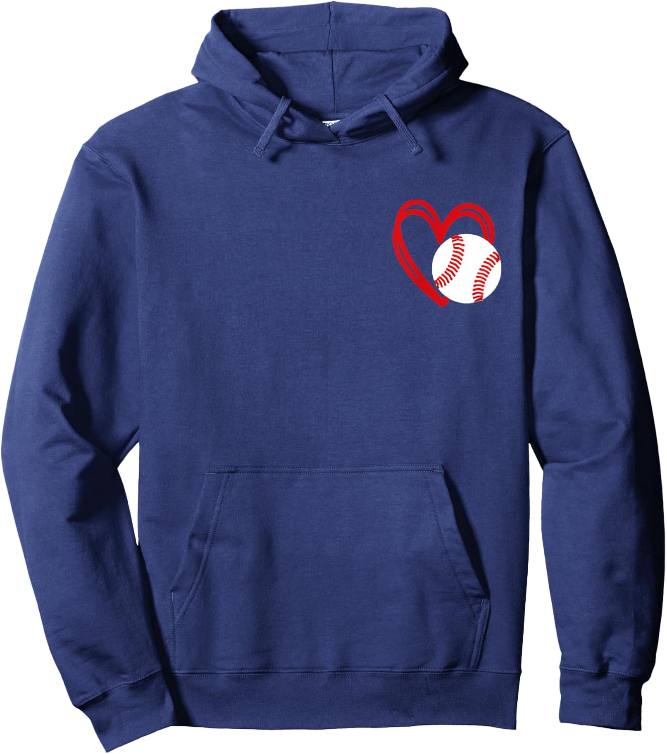 That's My Grandson Out There Baseball Hoodie - Hoodie | Navy