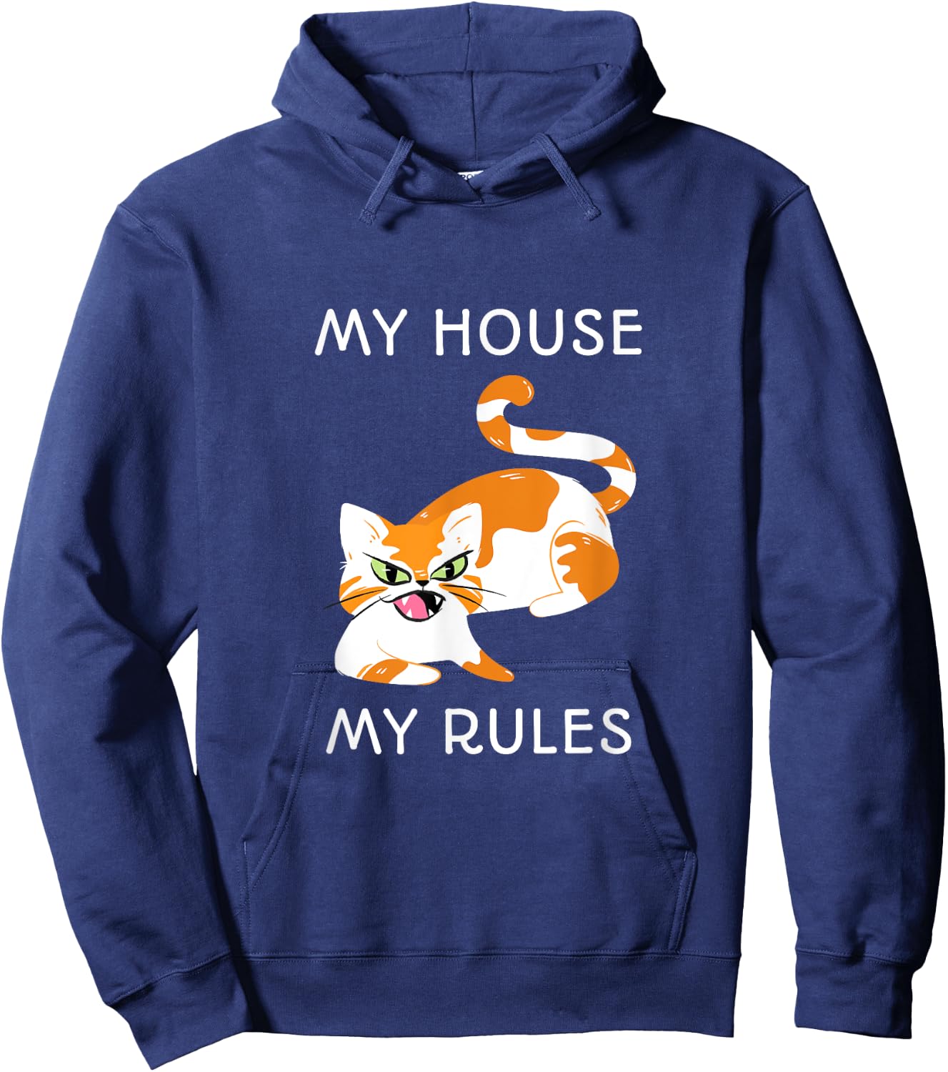 My House My Rules Hoodie - Hoodie | Navy