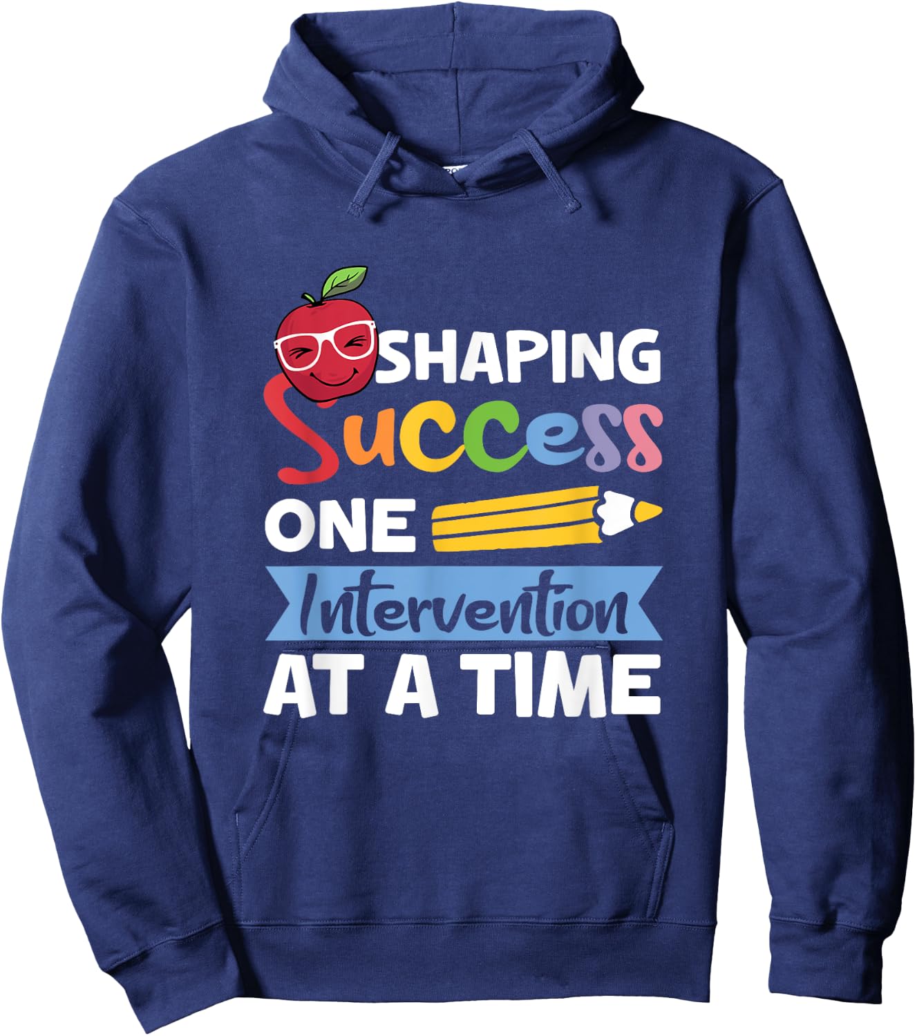 Interventionist Teacher Early Intervention Teacher Women Hoodie - Hoodie | Navy