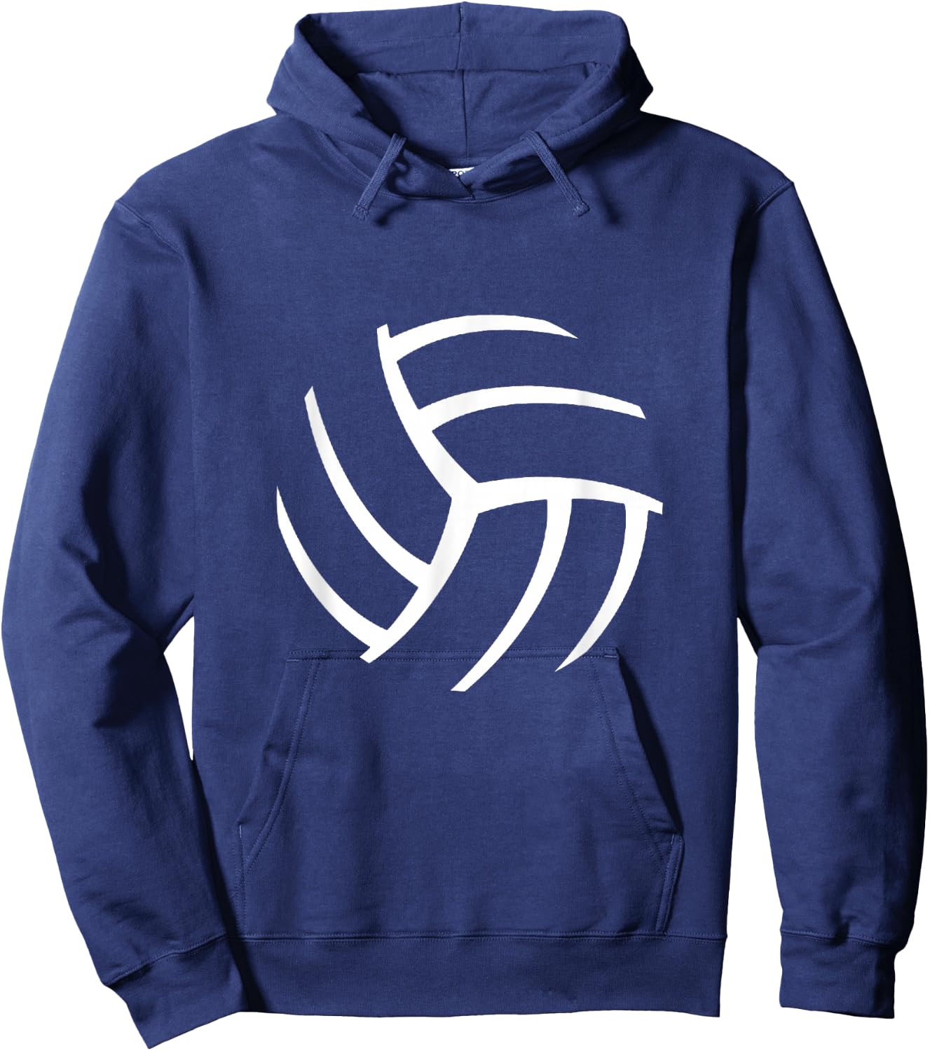 Plain Volleyball Seams Volleyball Player Coaches Sports Gift Hoodie - Hoodie | Navy