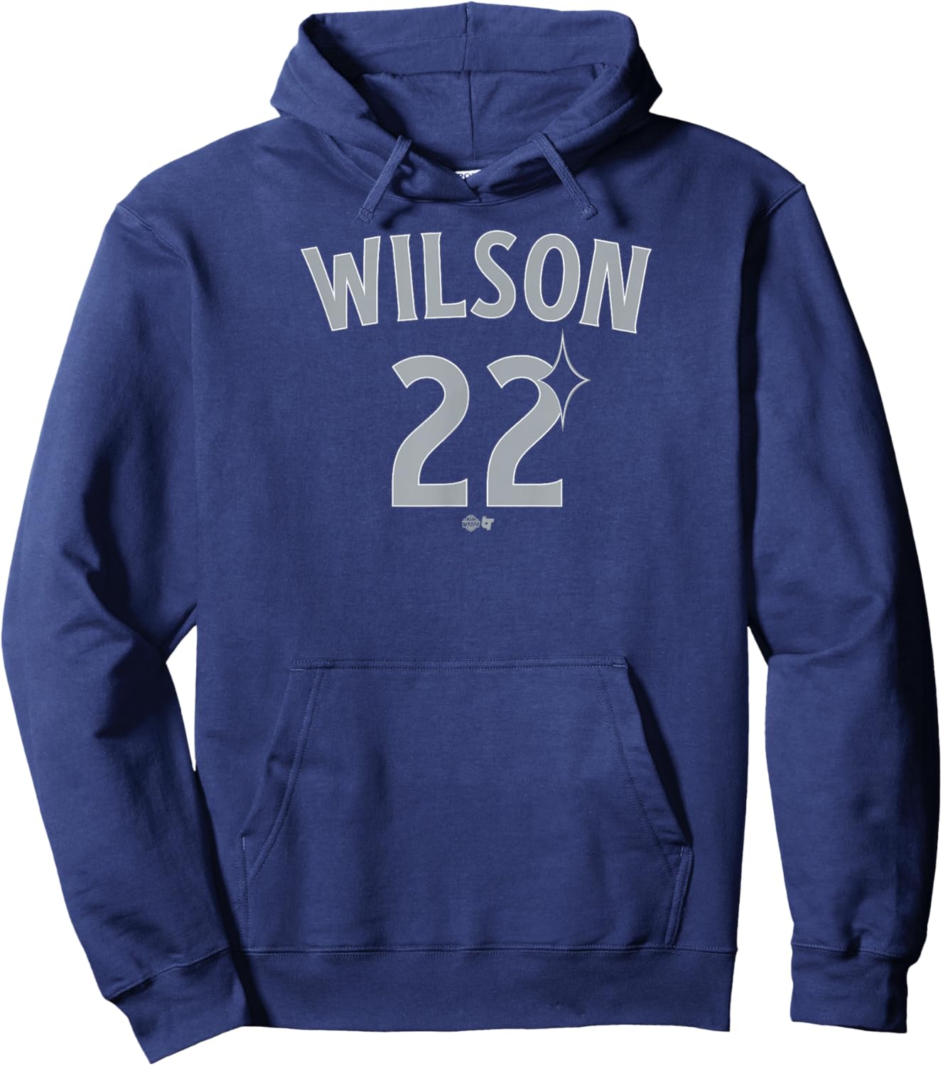 A'ja Wilson: LV 22 - Las Vegas Basketball Hoodie - Hoodie | Navy