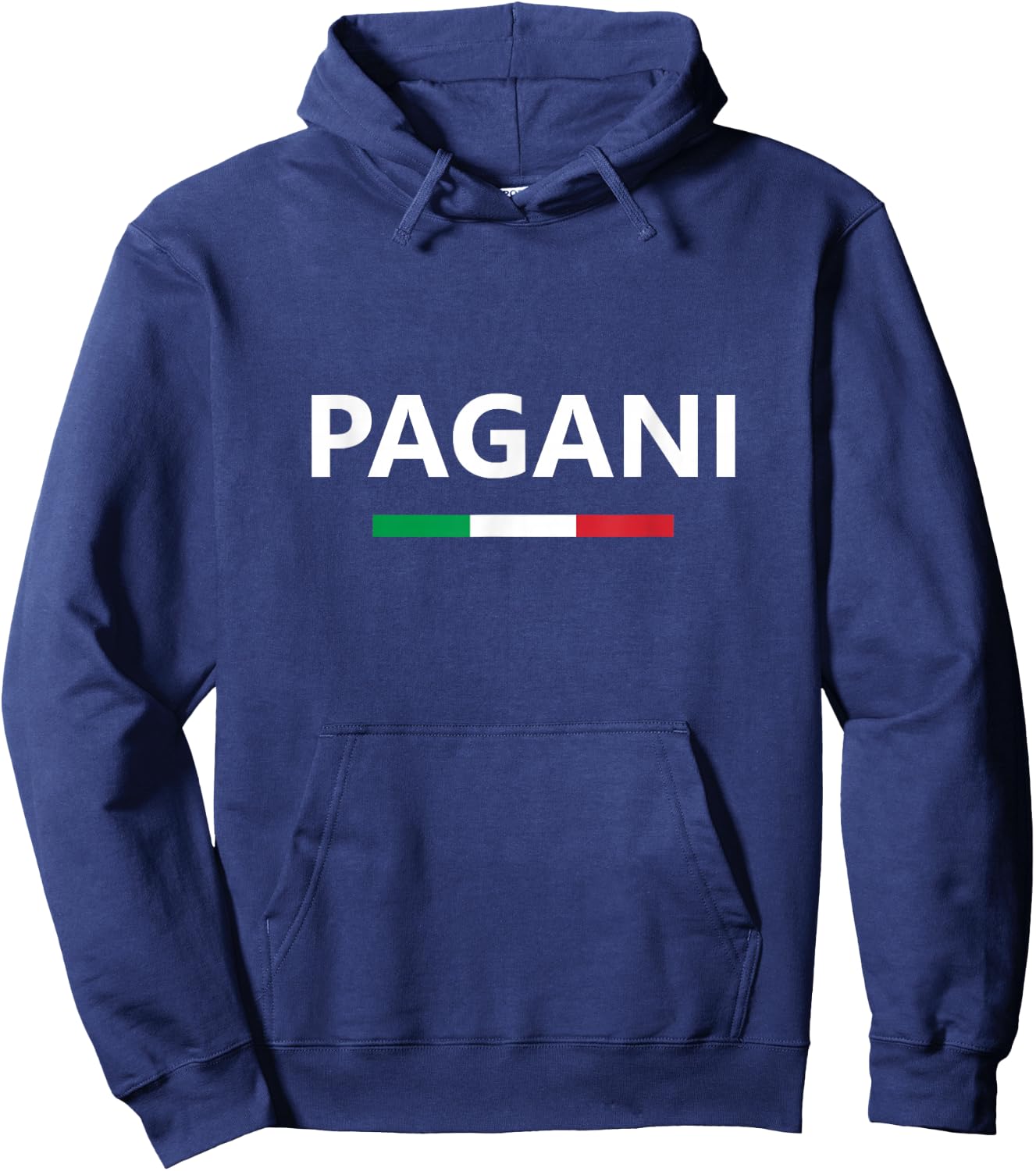 Pagani Italy Italian Italia Flag Country Travel Vacation Hoodie - Hoodie | Navy
