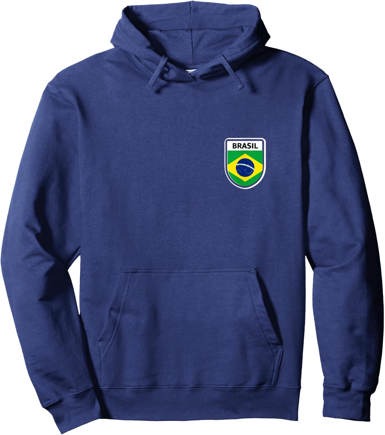Flag Brasil Hoodie - Hoodie | Navy