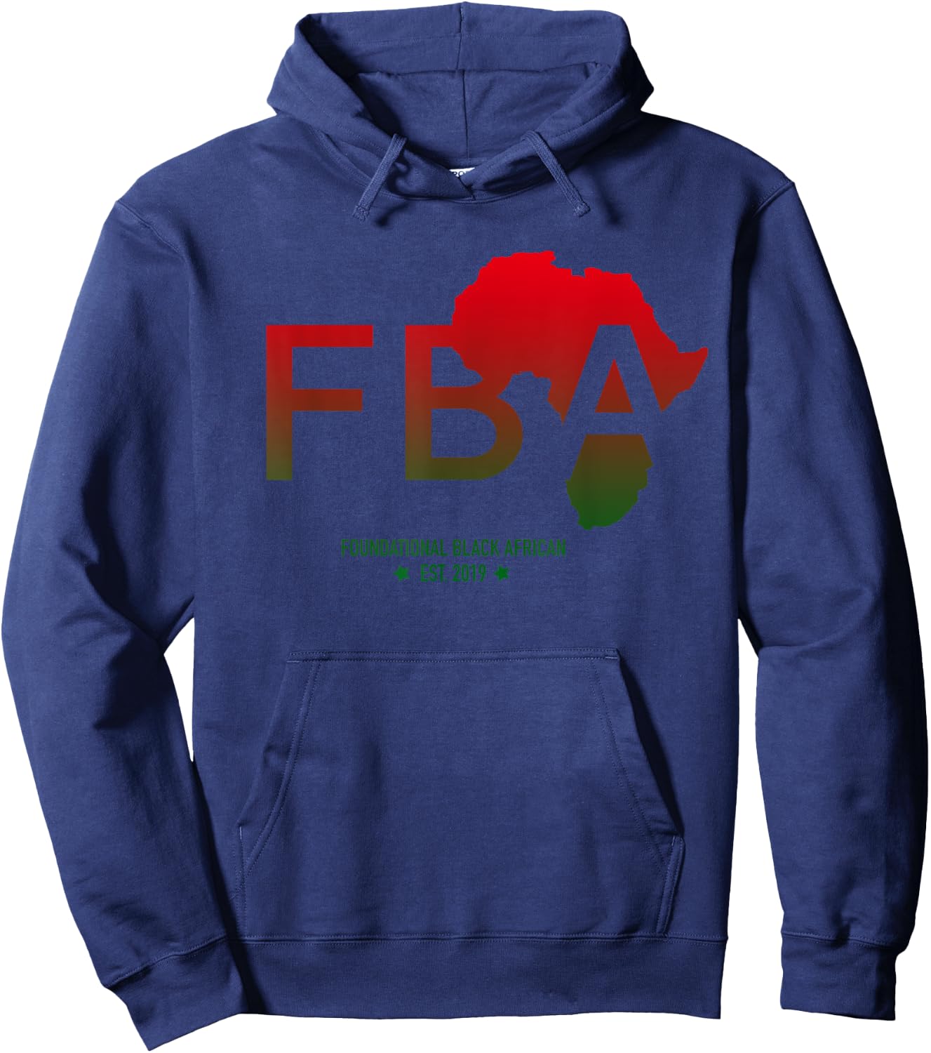 FBA - Foundational Black African American Hoodie - Hoodie | Navy