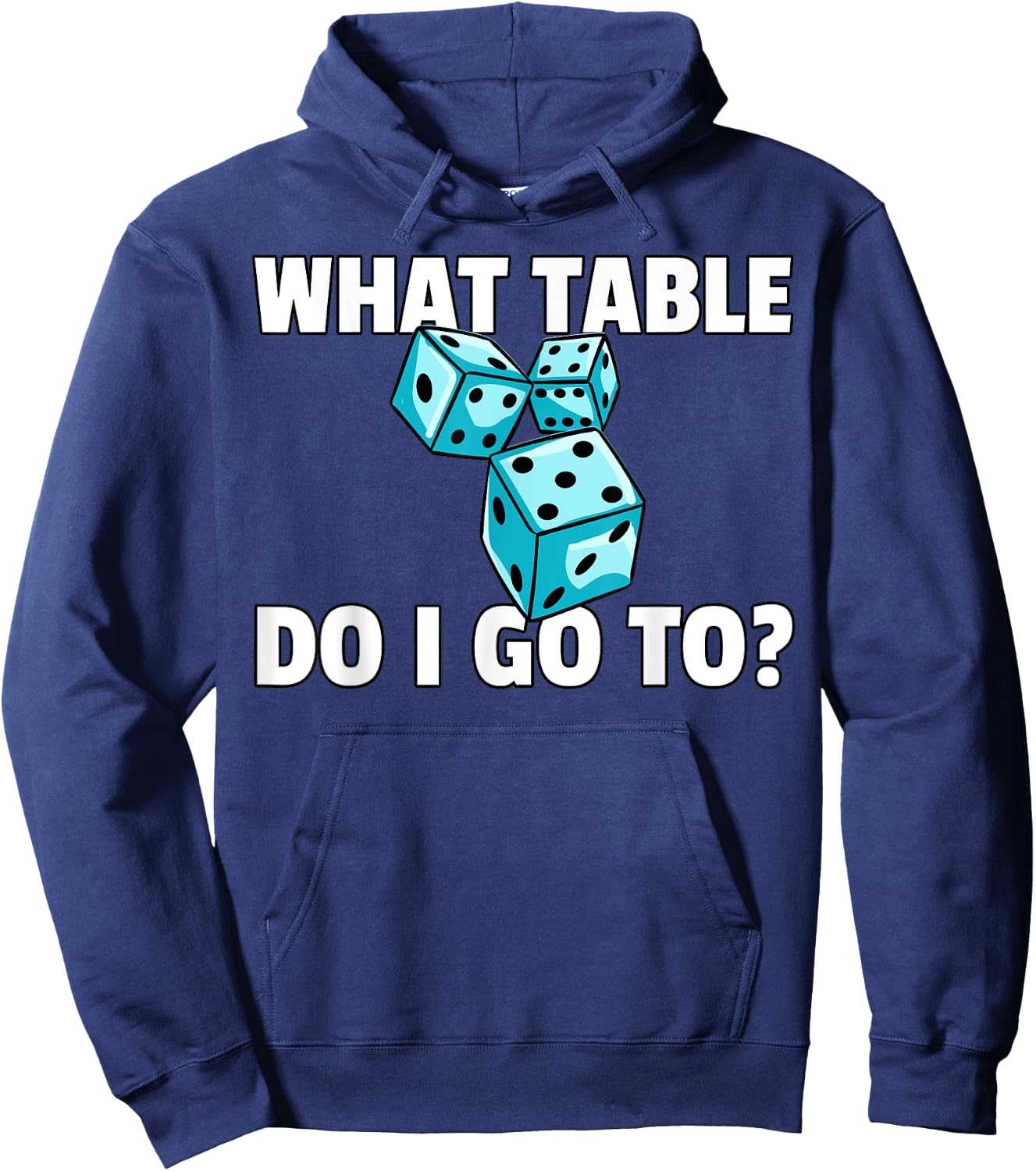Bunco For Bunco Players Hoodie - Hoodie | Navy