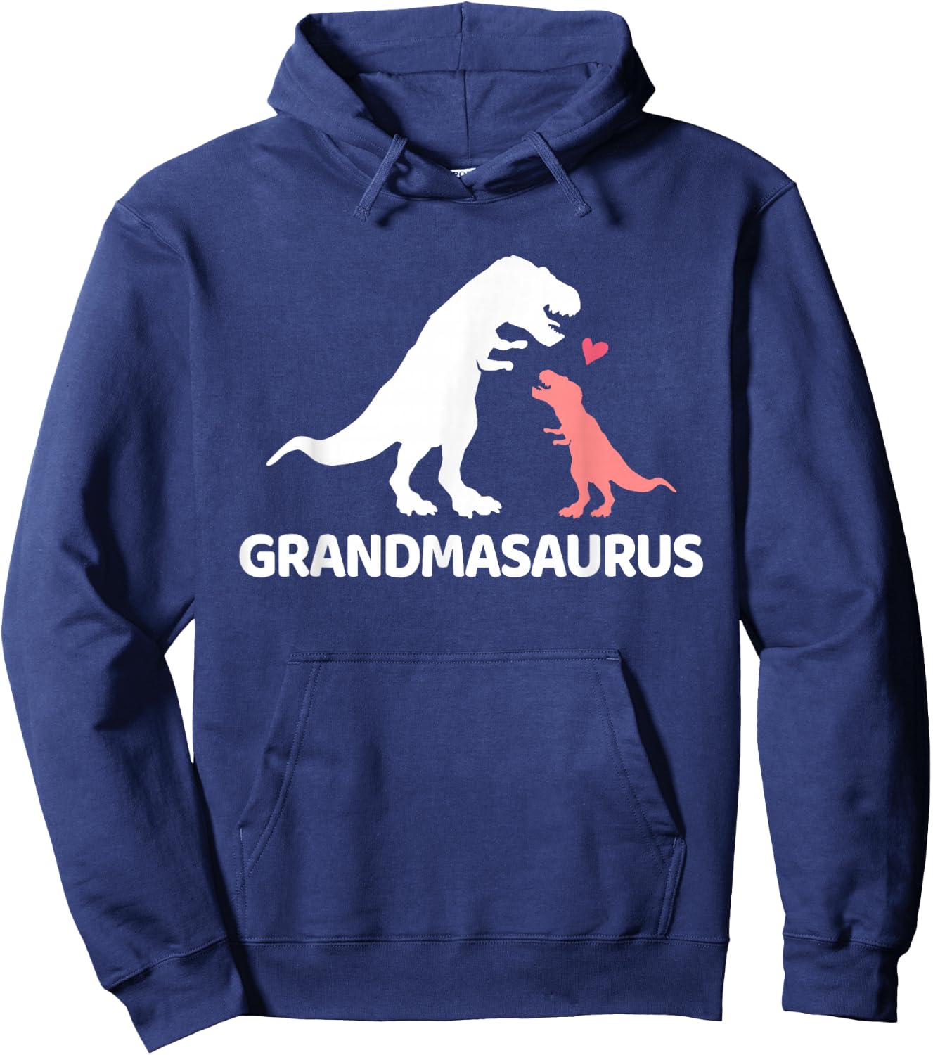 Grandmasaurus Grandma Dinosaur Small Hoodie - Hoodie | Navy