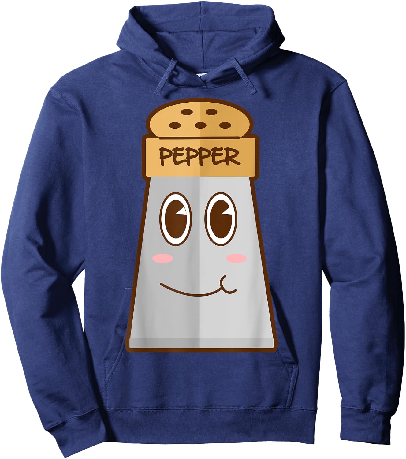 Funny SALT And Pepper Duo Valentines Halloween Easy Costume Hoodie - Hoodie | Navy