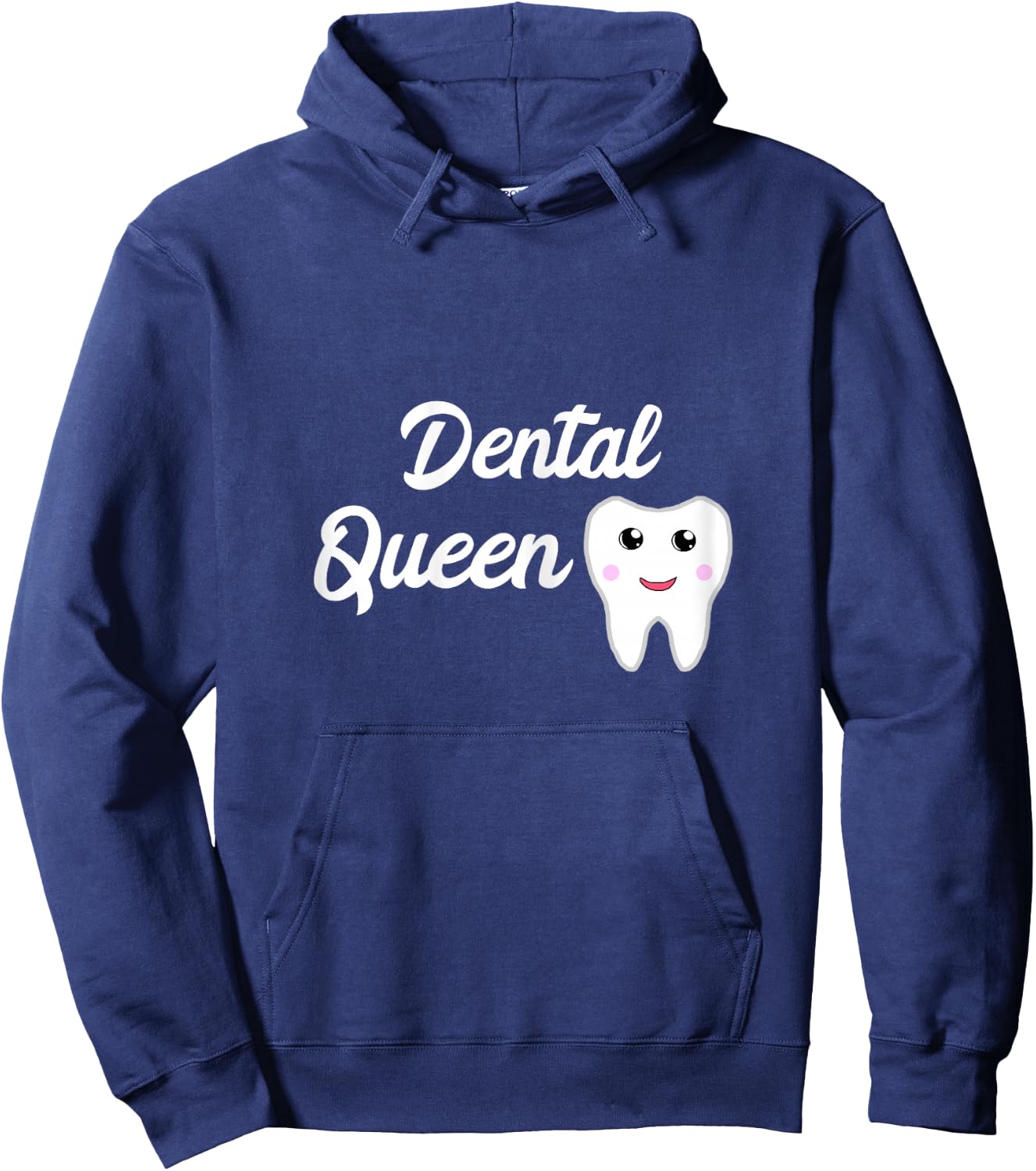Dental Queen Dental Assistant Girl Dental Office Hoodie - Hoodie | Navy