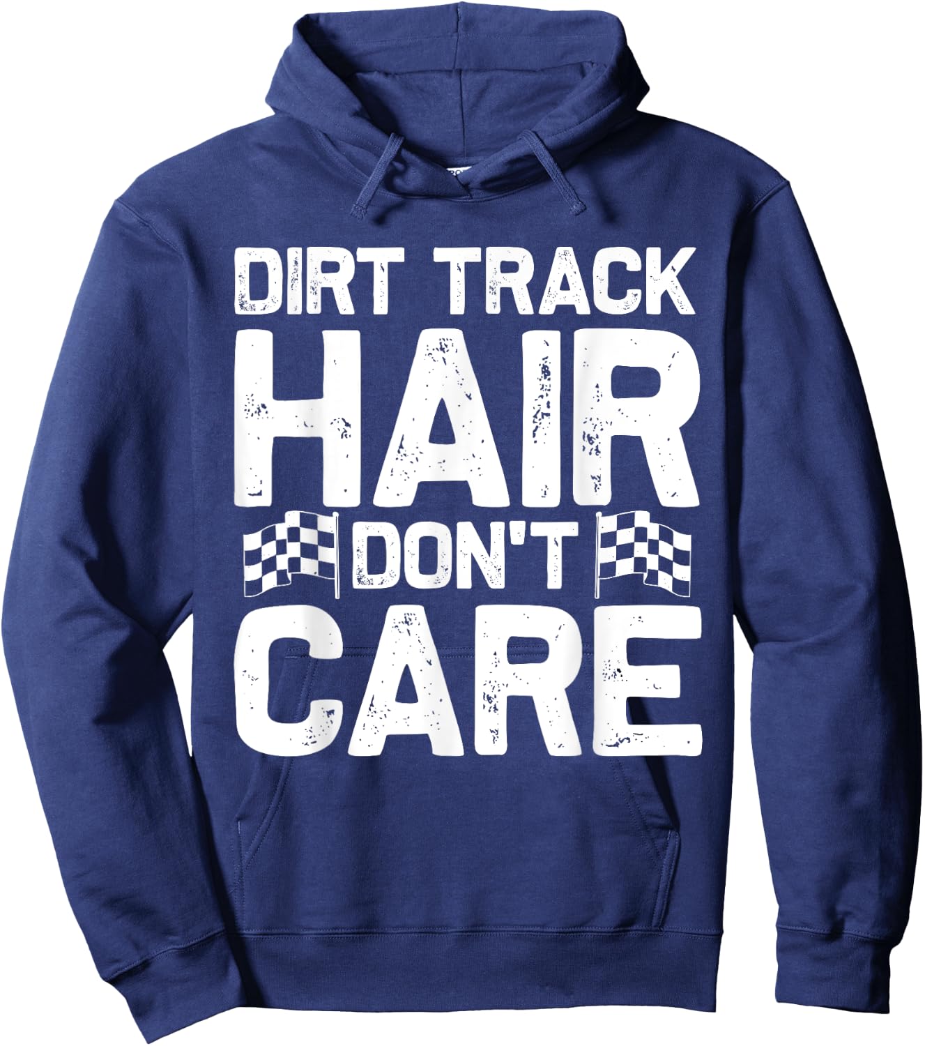 Funny Dirt Track Racing Gift Men Dirt Bike Racer Hoodie - Hoodie | Navy