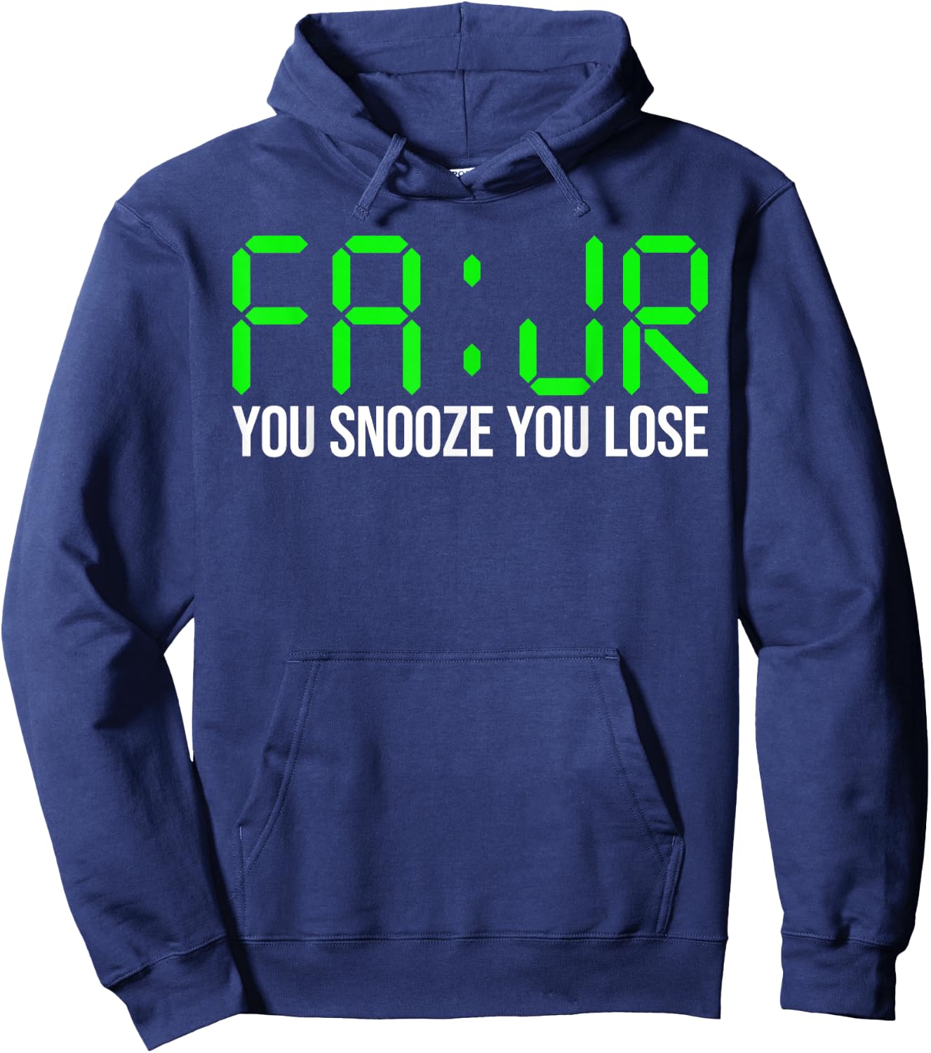 Fajr Prayer You Snooze You Lose - Awesome Fajr Salah Ramadan , Small, Black Hoodie - Hoodie | Navy