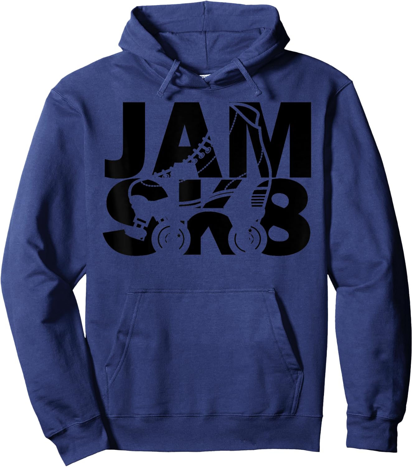 Roller Jam Skating Roller Skates 80s 90s Hoodie - Hoodie | Navy