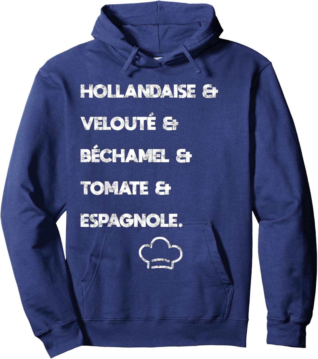 Five Mother Sauces Classic French Cuisine I Cooking Hoodie - Hoodie | Navy