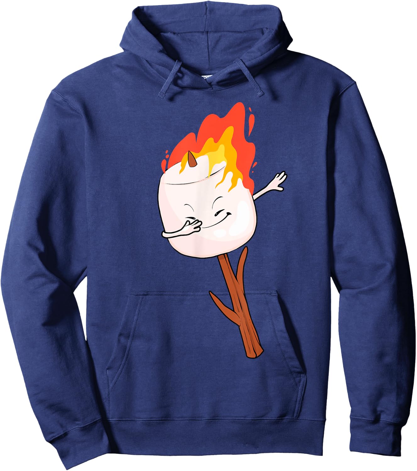 Cute Marshmallow Design Women Kids Marshmallow Lover Hoodie - Hoodie | Navy