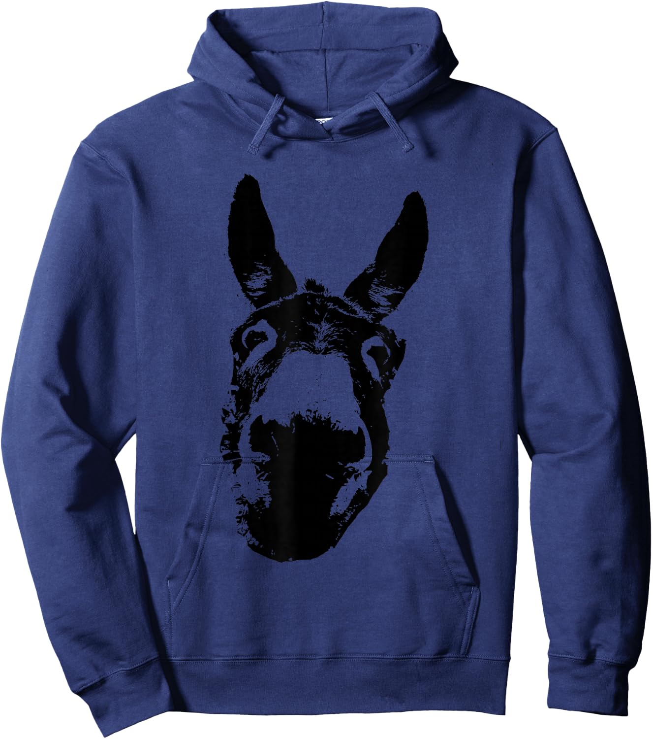Donkey Face Costume Hoodie - Hoodie | Navy