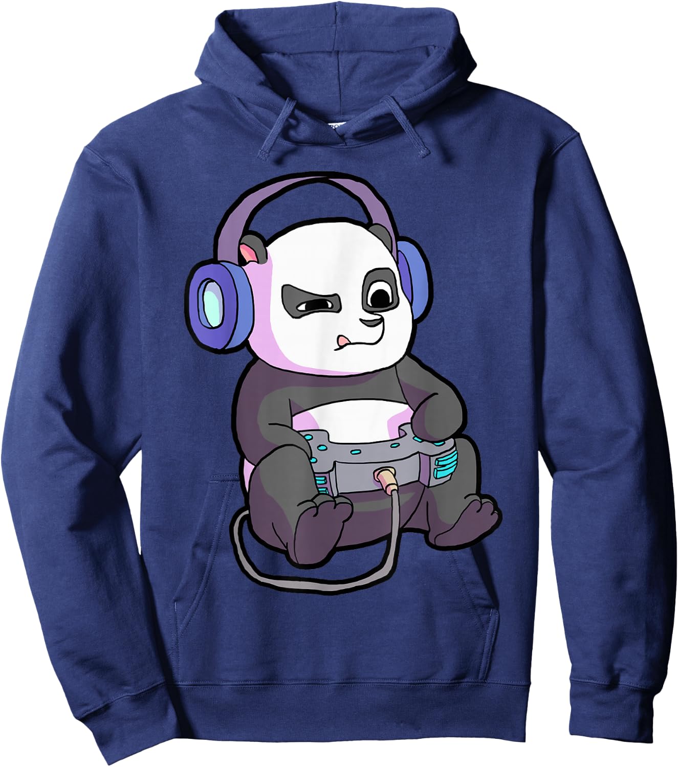 Gamer Shirt for Boys Gaming Teen Girl Funny Panda Shirt Hoodie - Hoodie | Navy