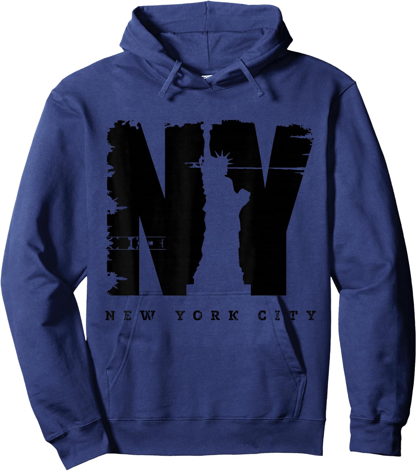 Cool Vintage New York City Style Shirts, New York City Hoodie - Hoodie | Navy
