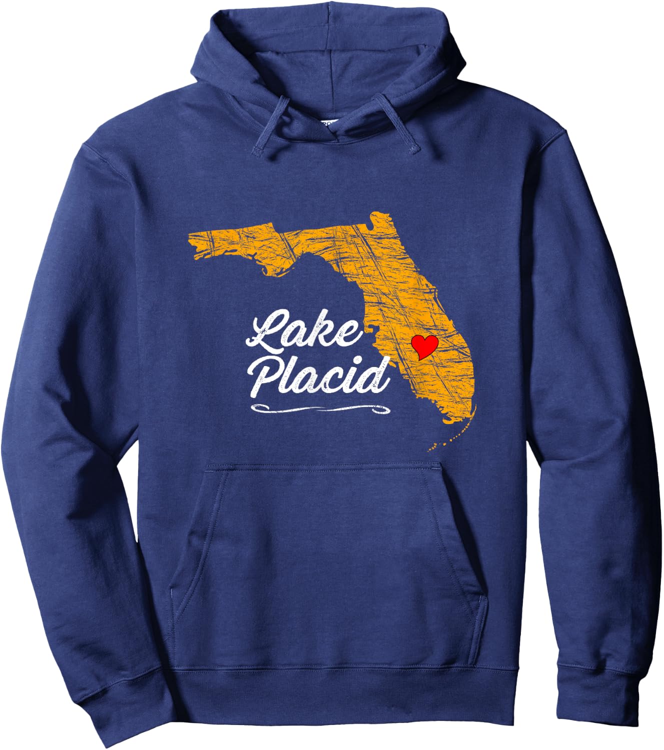 City of Lake Placid | FLORIDA - FL Merch Souvenir - Graphic Hoodie - Hoodie | Navy