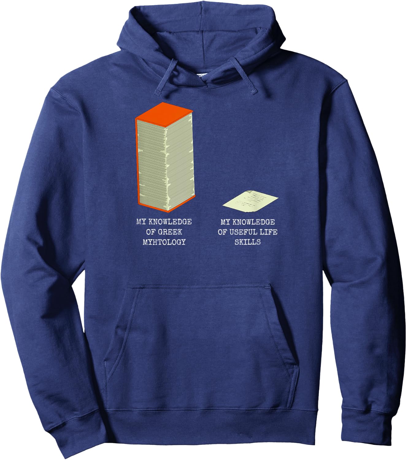Greek Mythology Funny Greek History Hoodie - Hoodie | Navy
