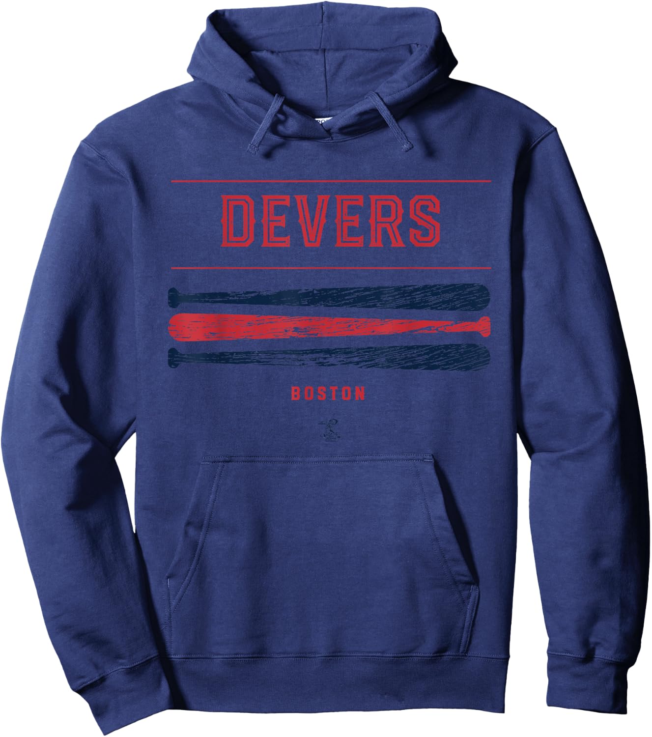 Rafael Devers Vintage Baseball Bat Gameday Hoodie - Hoodie | Navy
