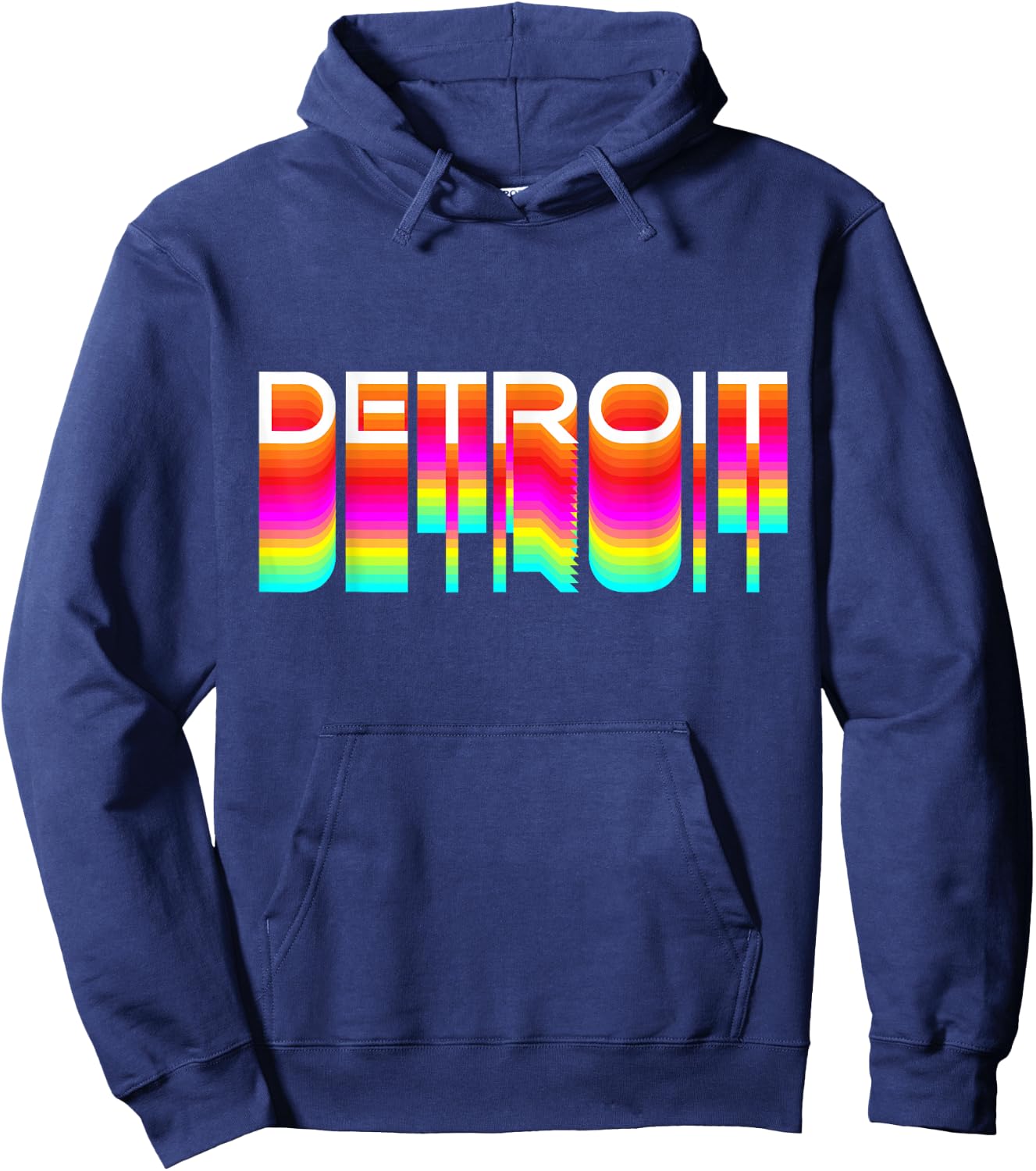 Detroit Techno Shirt | EDM Rave DJ Clothing | Detroit House Hoodie - Hoodie | Navy