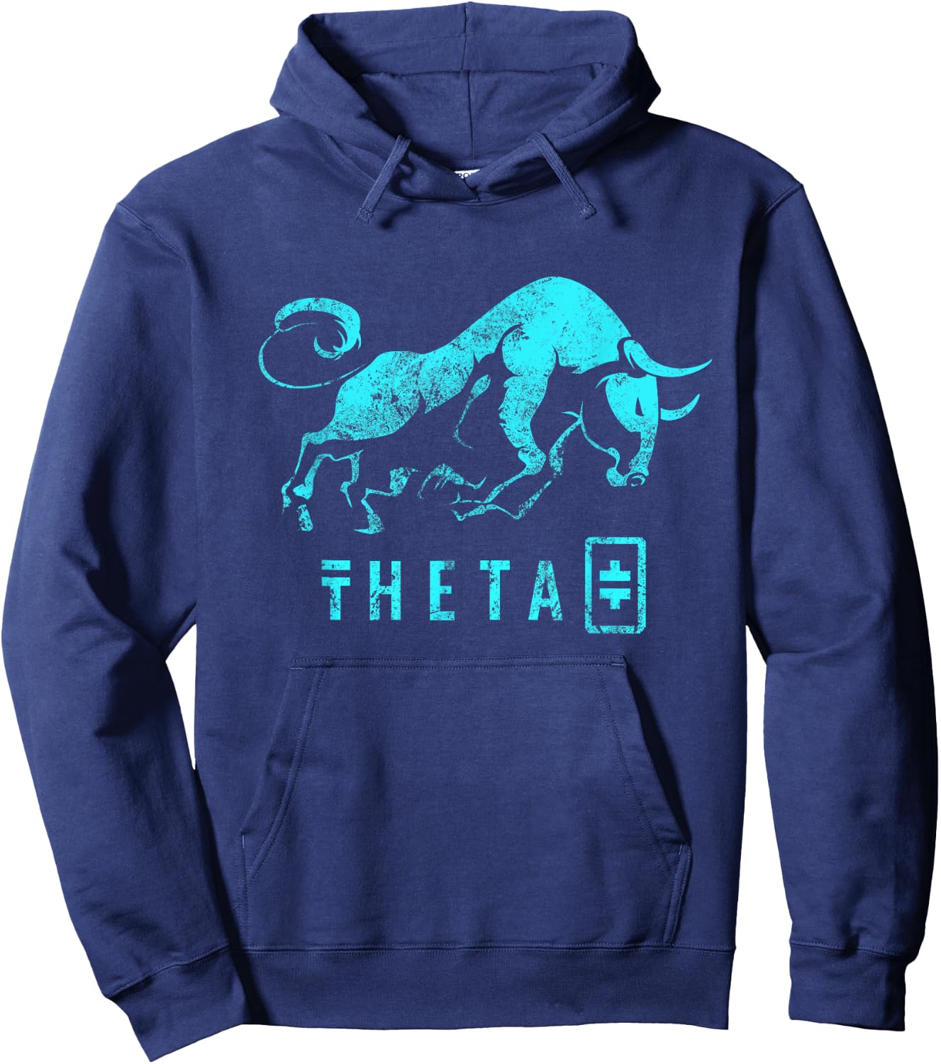 THETA Crypto Millionaire BULLRUN Token for TV Entertainment Hoodie - Hoodie | Navy
