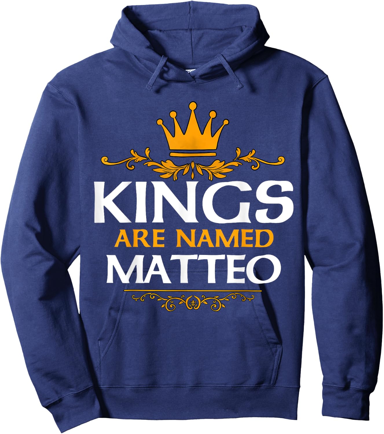 Kings Are Named Matteo Hoodie - Hoodie | Navy