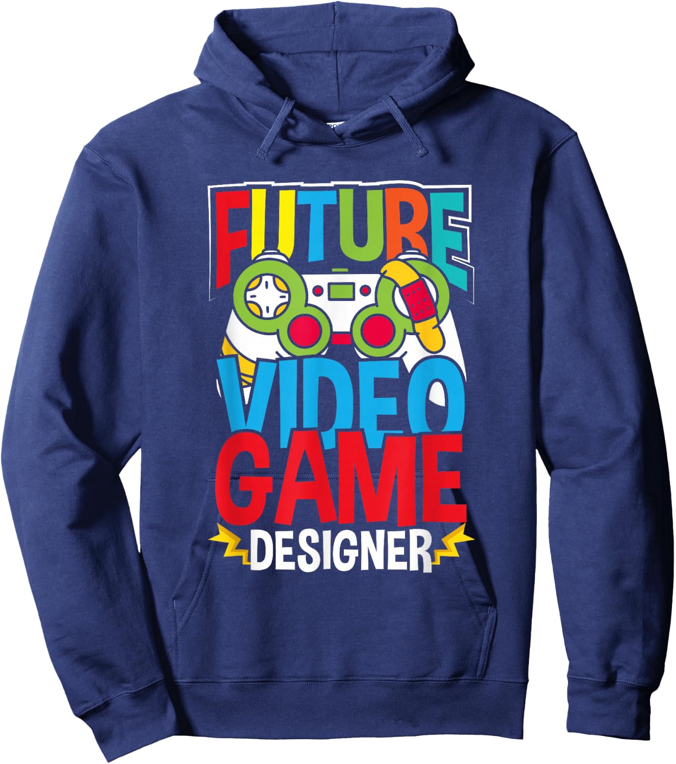 Future Video Game Designer Developer Gamer Programmer Hoodie - Hoodie | Navy