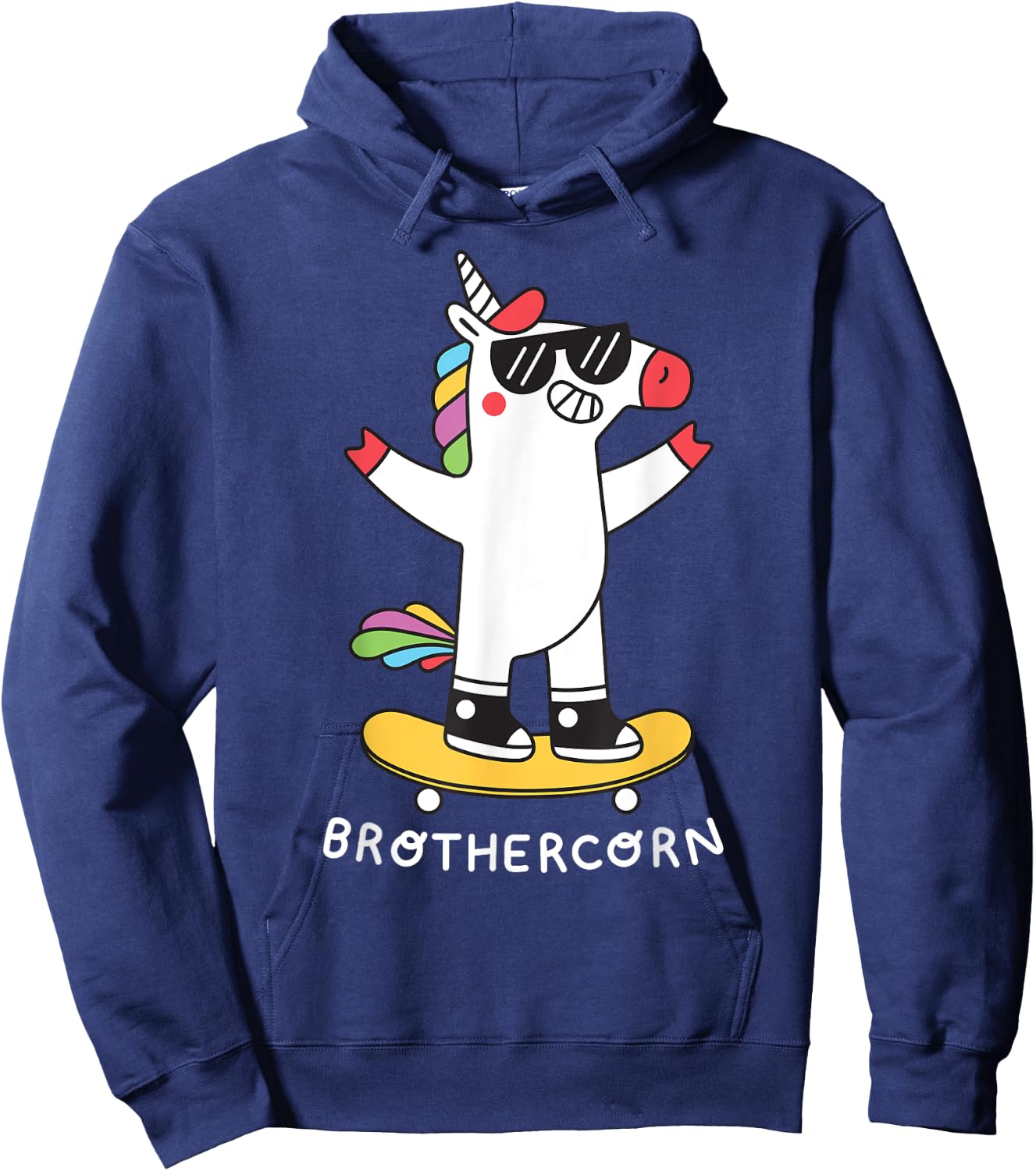 Magic Unicorn Brothercorn Family Brother Hoodie - Hoodie | Navy