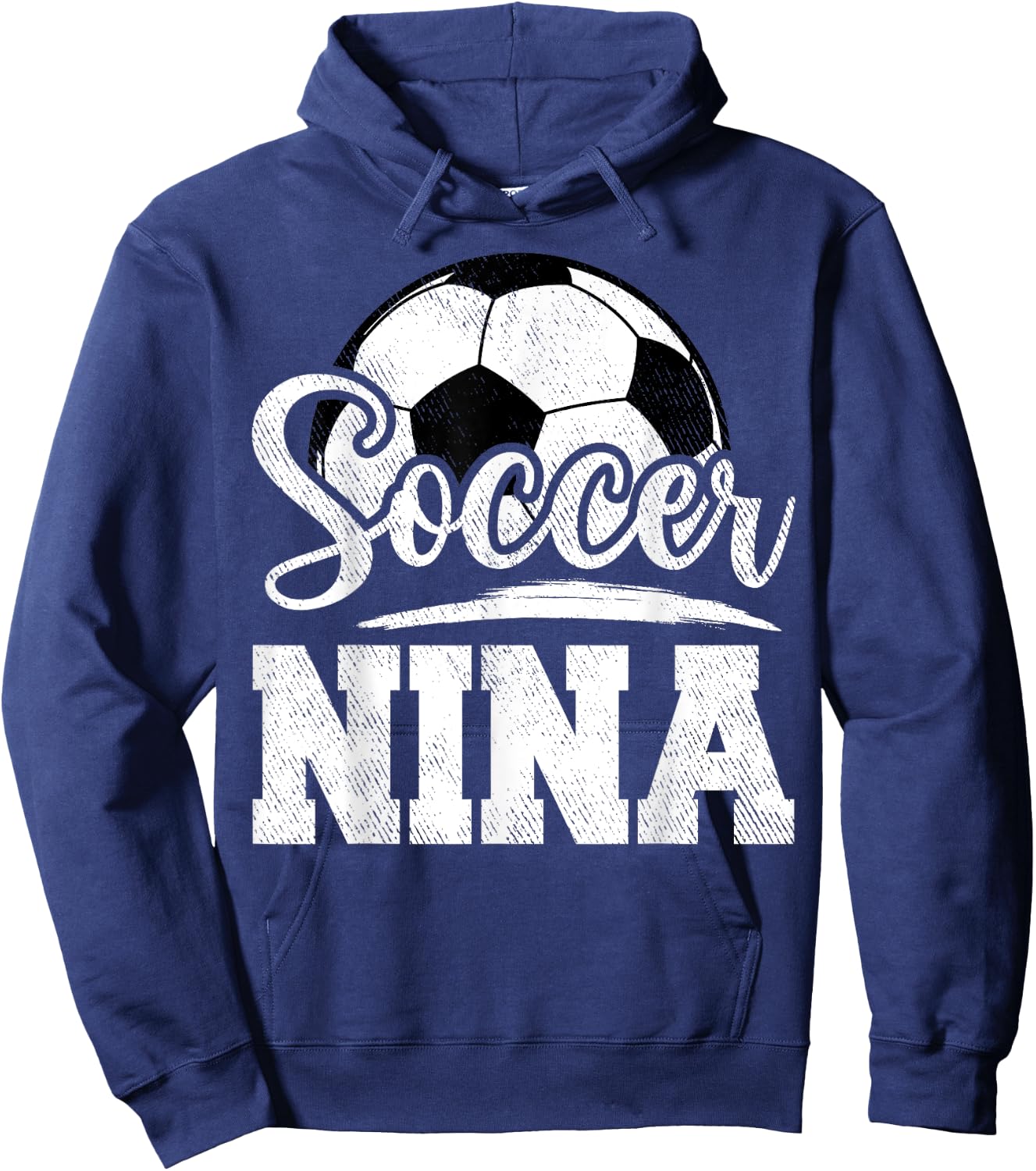 Soccer Nina Soccer Player Game Day Mother's Day Hoodie - Hoodie | Navy