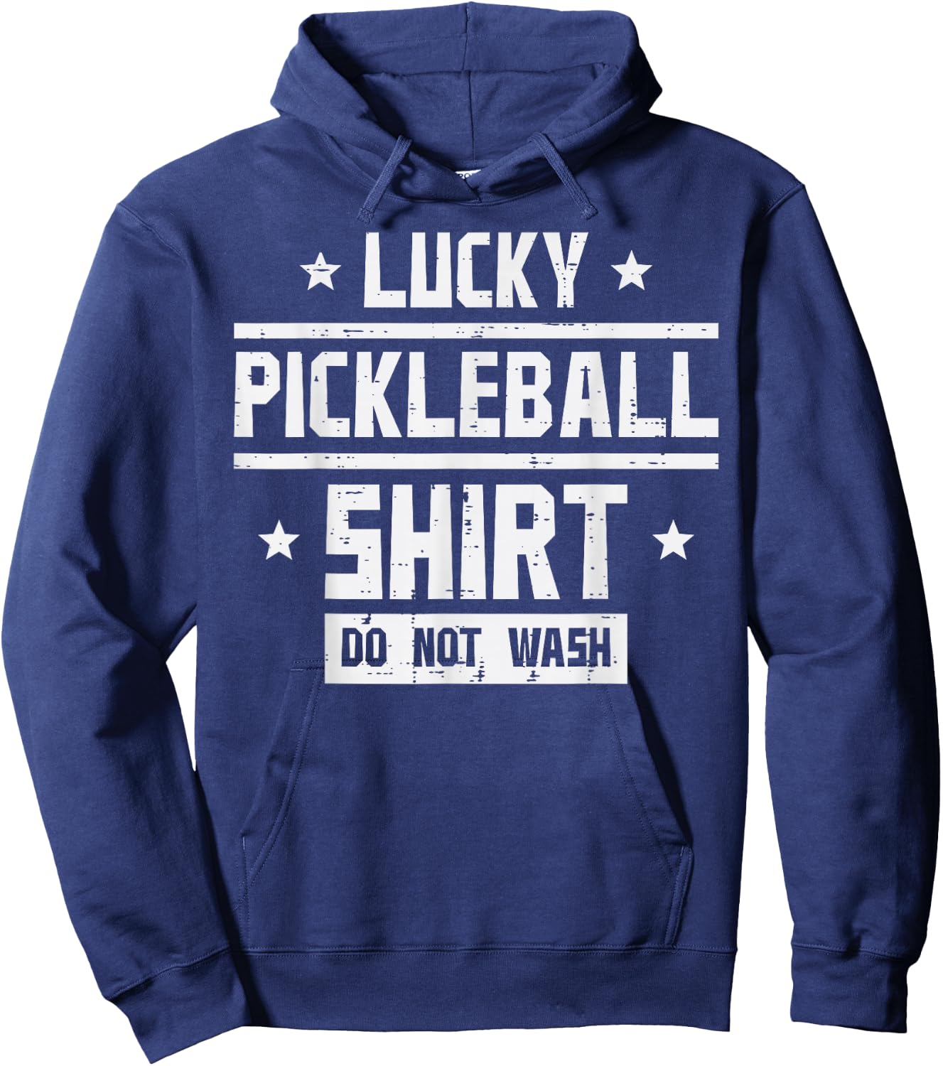 Lucky Pickleball Shirt Do Not Wash Pickle Ball Men Women Kid Hoodie - Hoodie | Navy