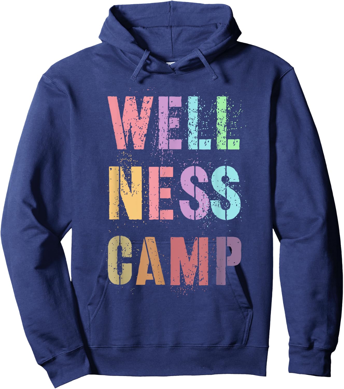 Funny WELLNESS CAMP Director Health Recovery Nurse Trainer Hoodie - Hoodie | Navy