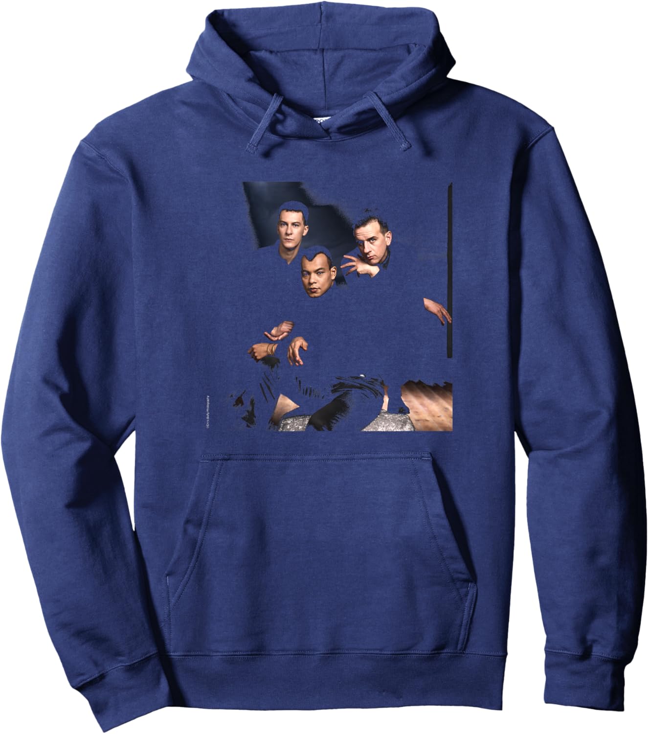Chris Duffy Photography Fine Young Cannibals Pop Band 1986 Hoodie - Hoodie | Navy