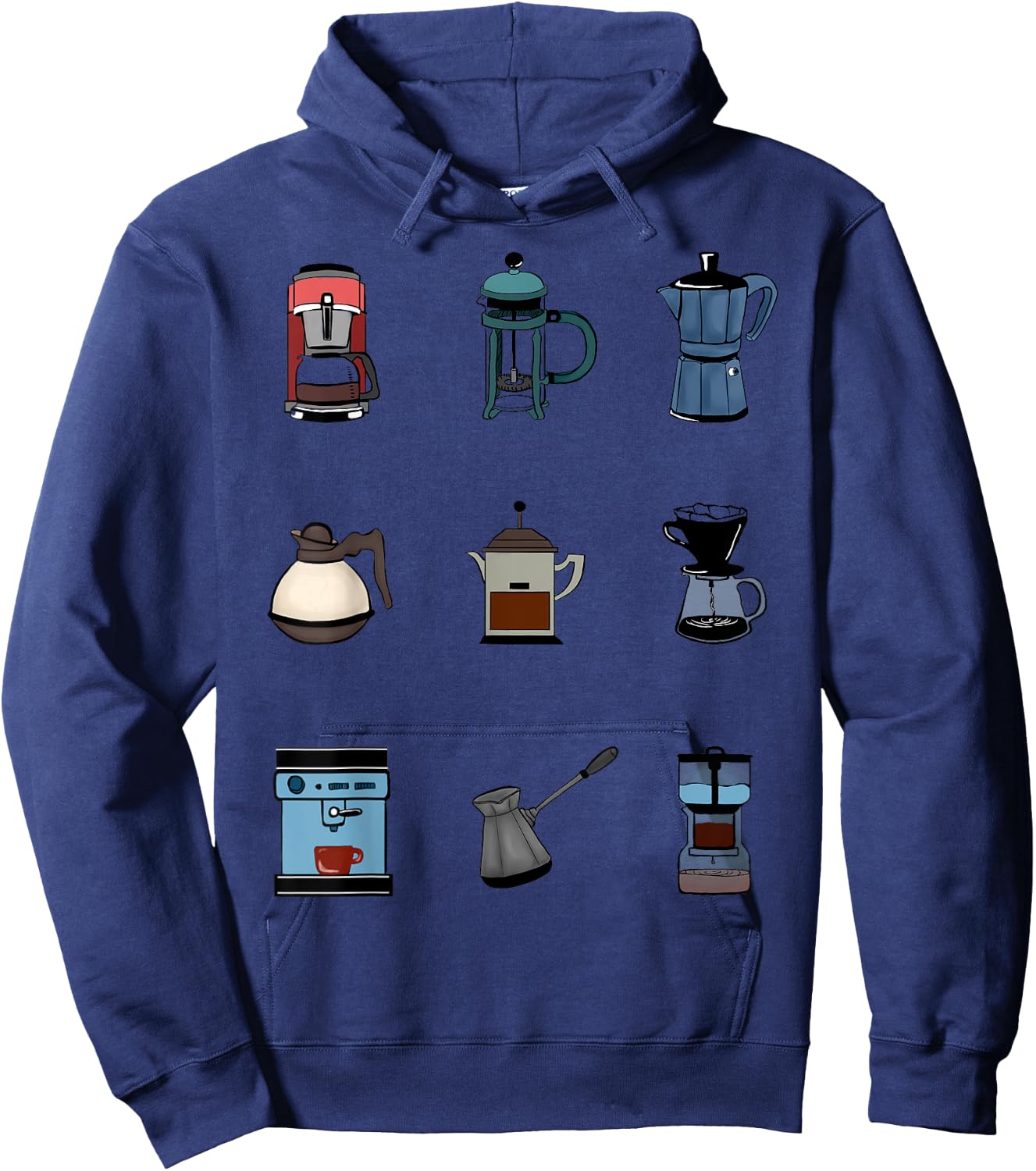 Coffee Maker Coffee Lover Best Coffee Hoodie - Hoodie | Navy