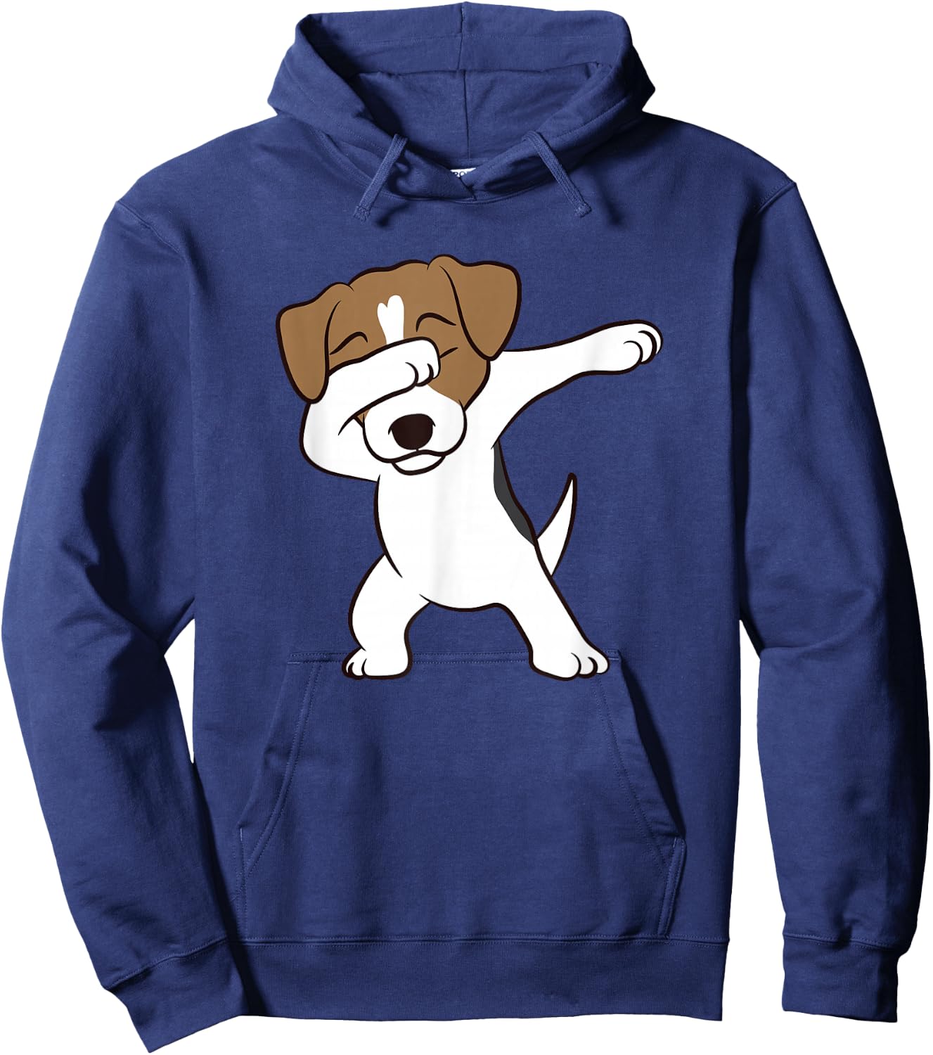 Dabbing Jack Russell Terrier Dog Dabbing Jack Russell Hoodie - Hoodie | Navy